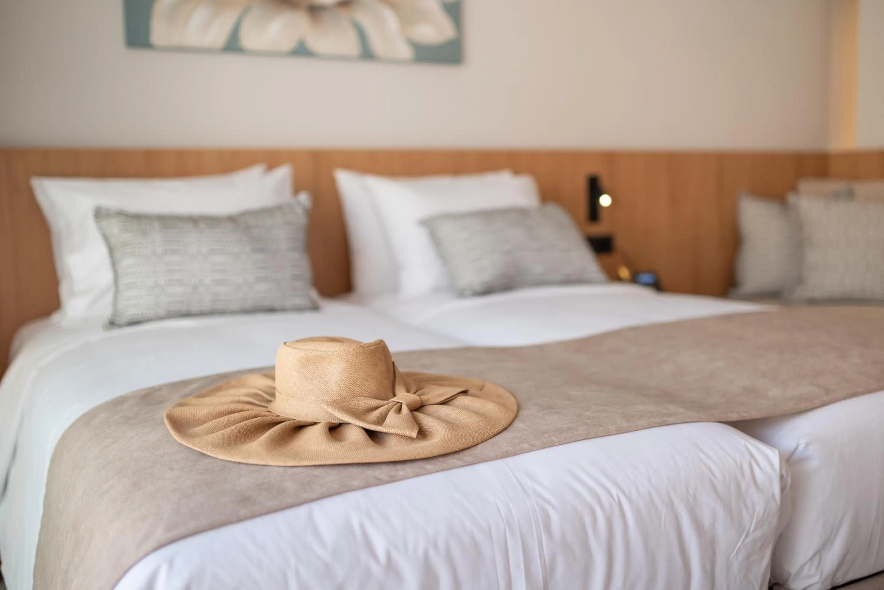 Bed in Paralos Kyma Dunes Adults Only