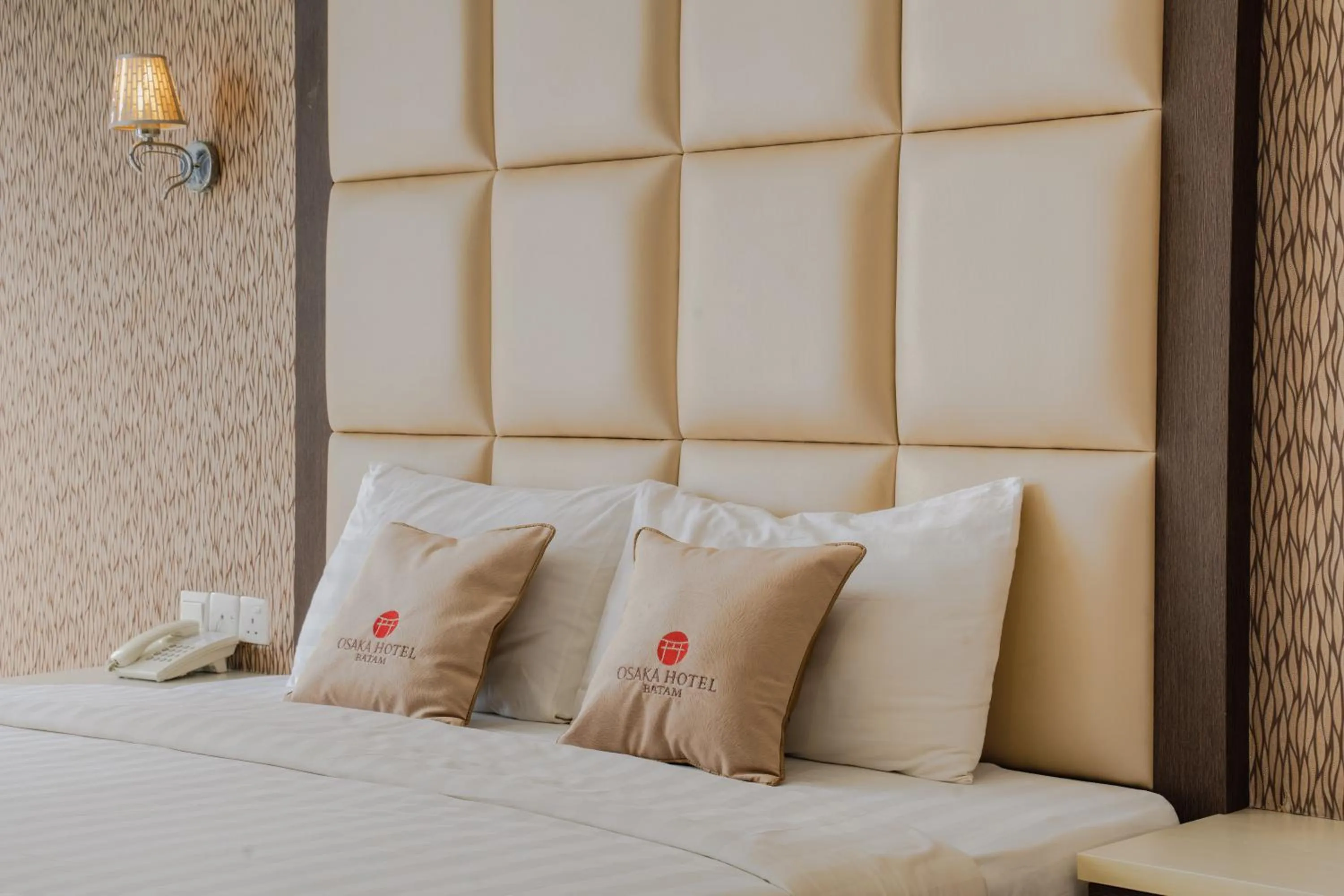 Bed in Osaka Hotel Batam