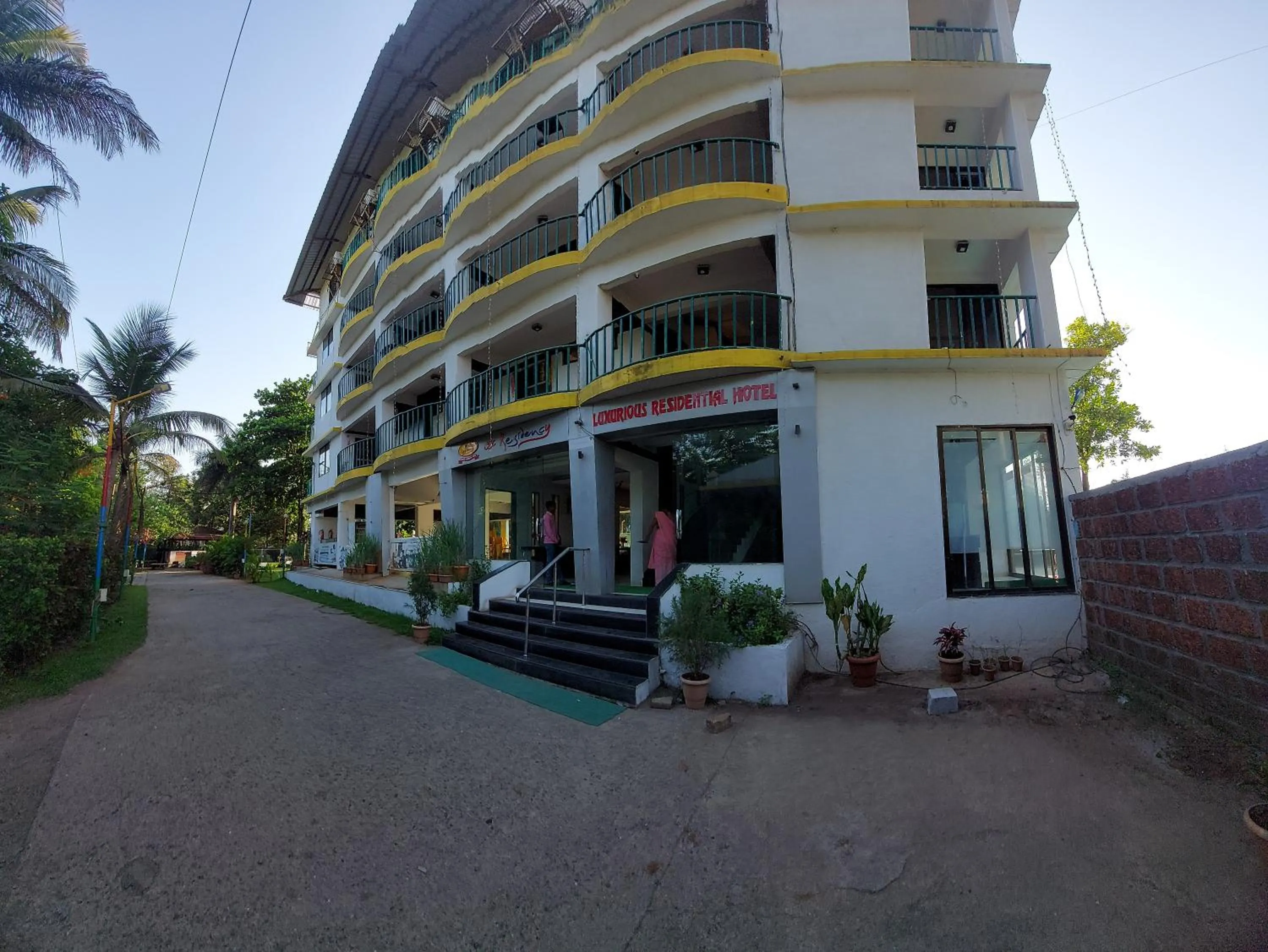 Facade/entrance in CBC Residency, Karjat