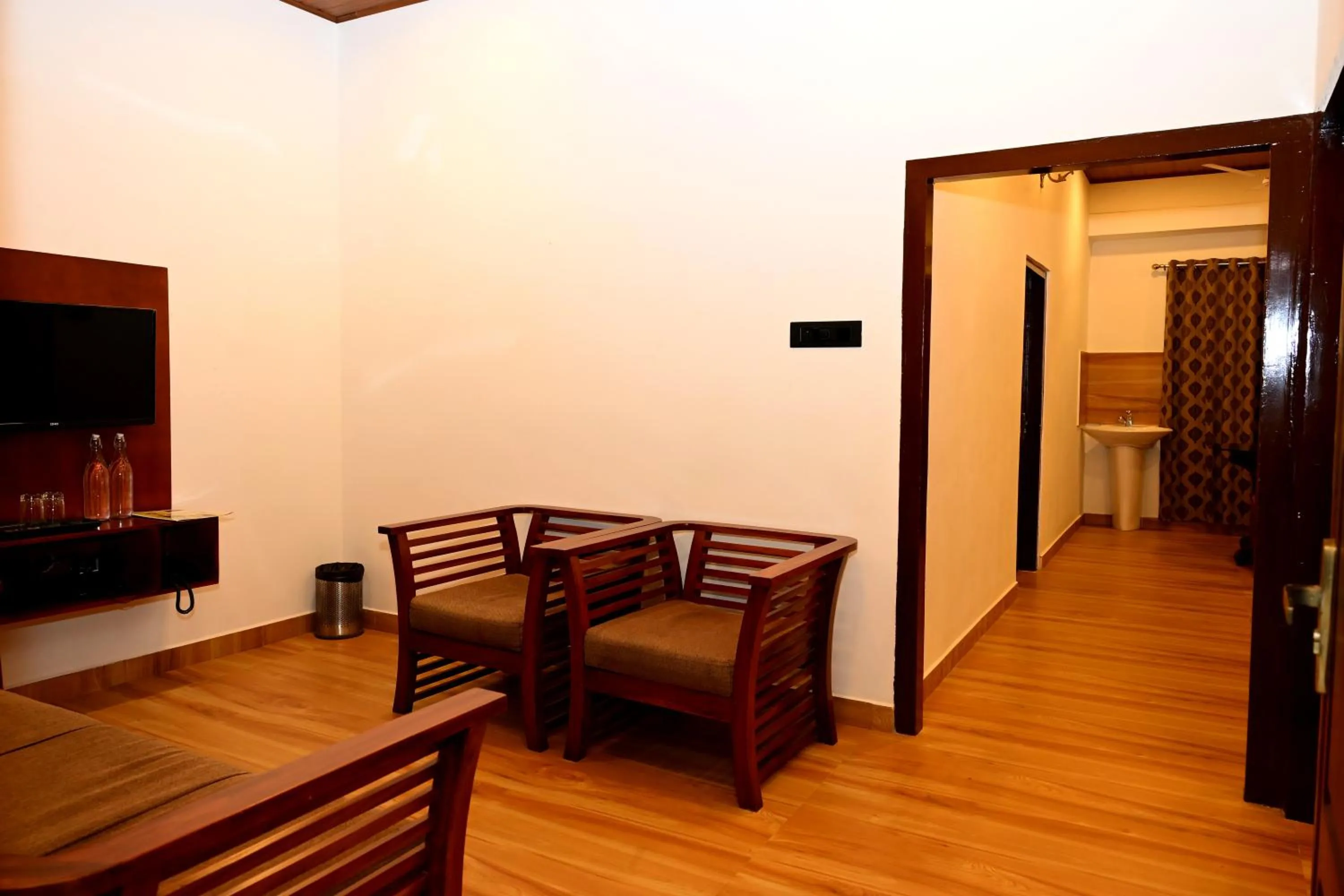 Living room in Spring Muunnar, Munnar