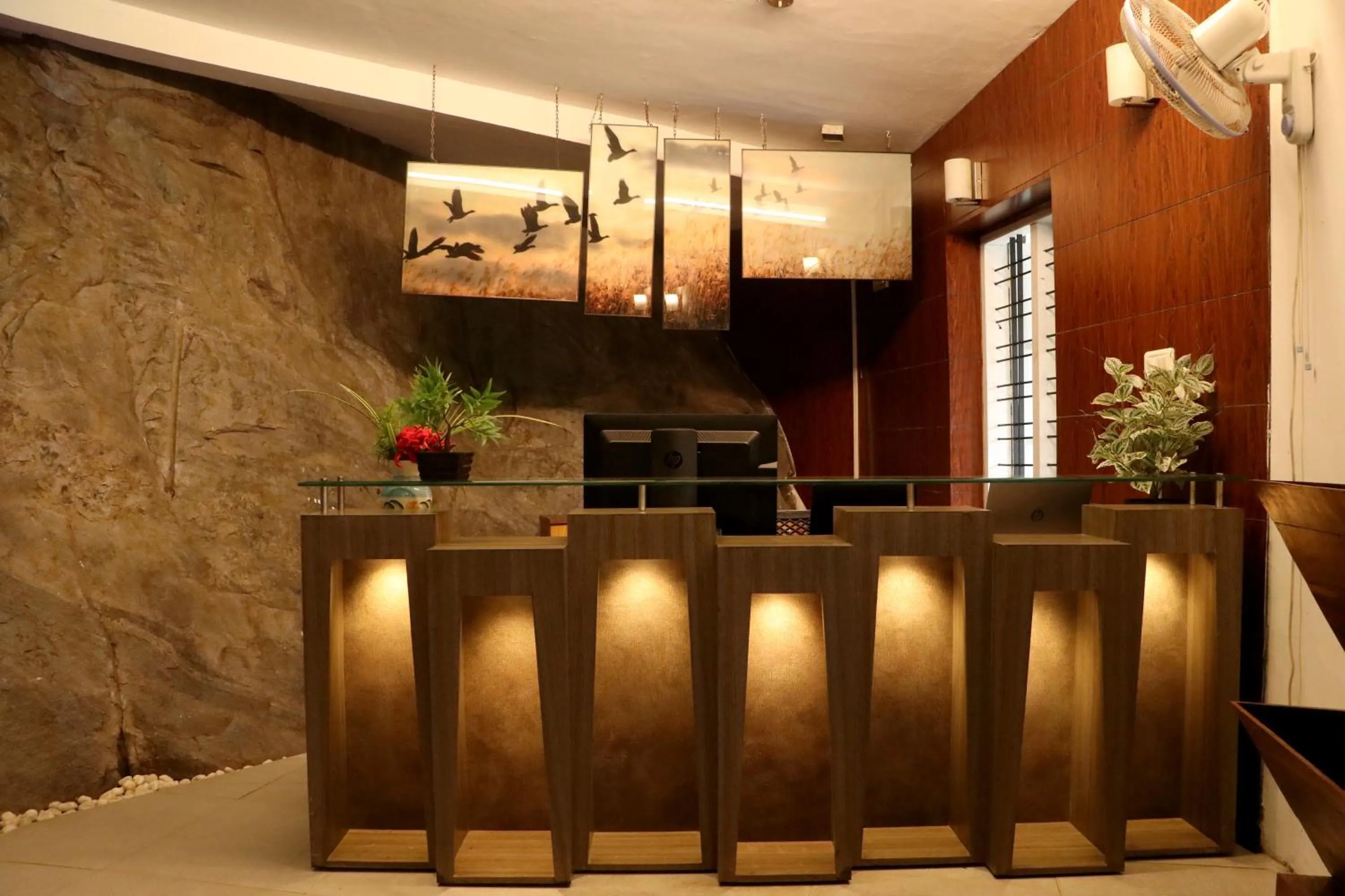 Lobby or reception in Spring Muunnar, Munnar