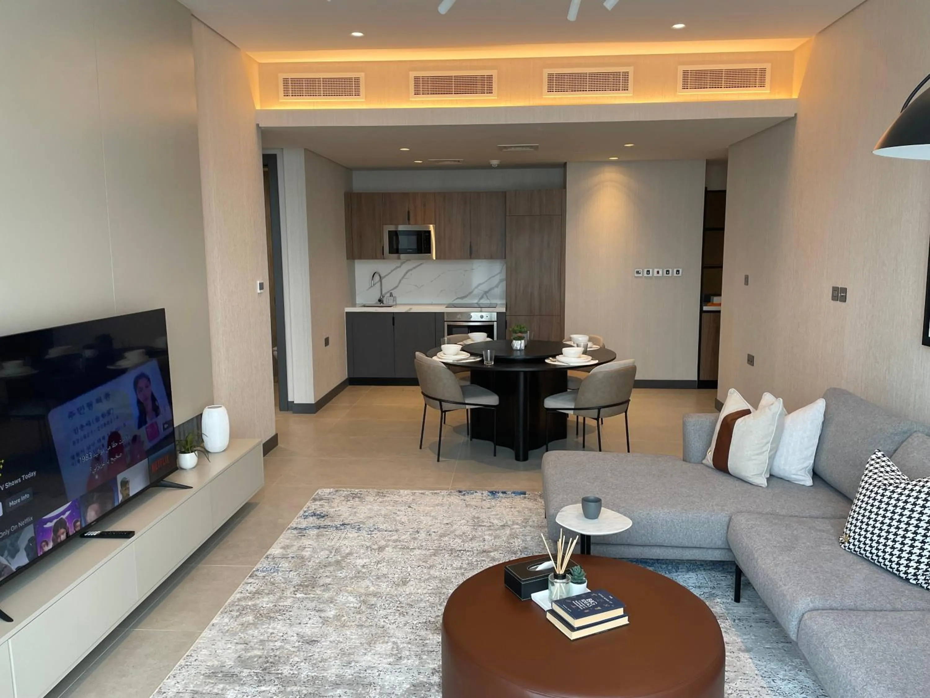 Living room in Charthouse Bahrain