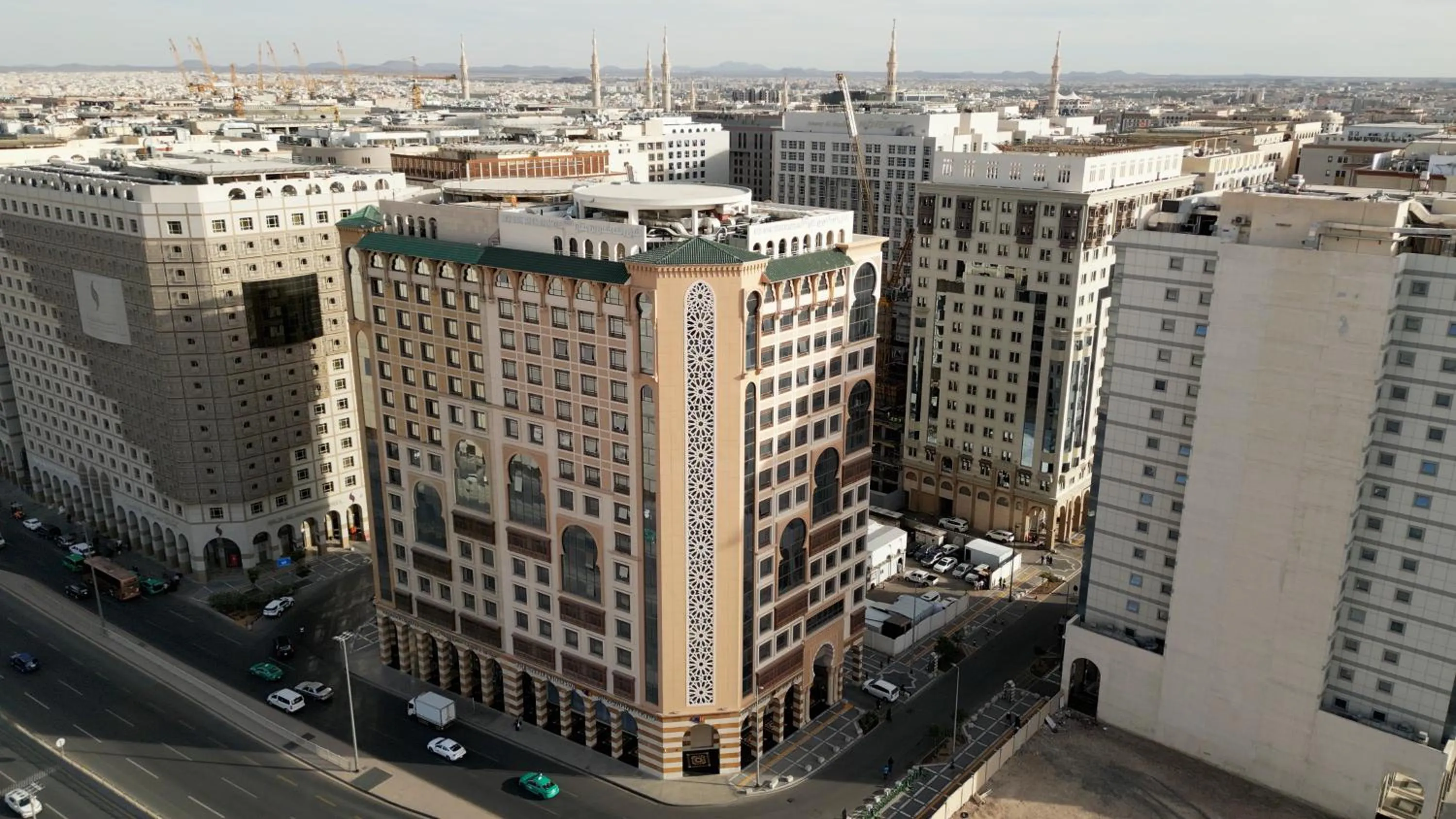 Property building in Waqf Othman Bin Affan Hotel