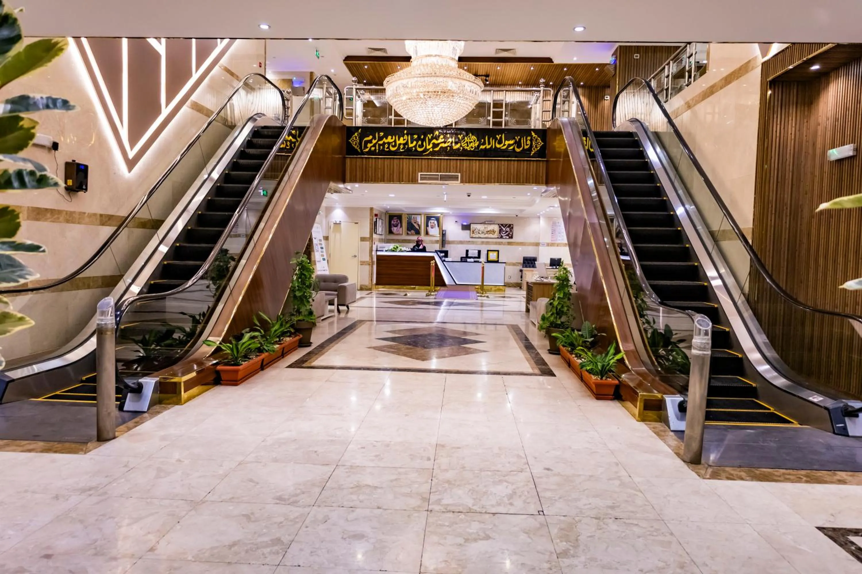 elevator in Waqf Othman Bin Affan Hotel