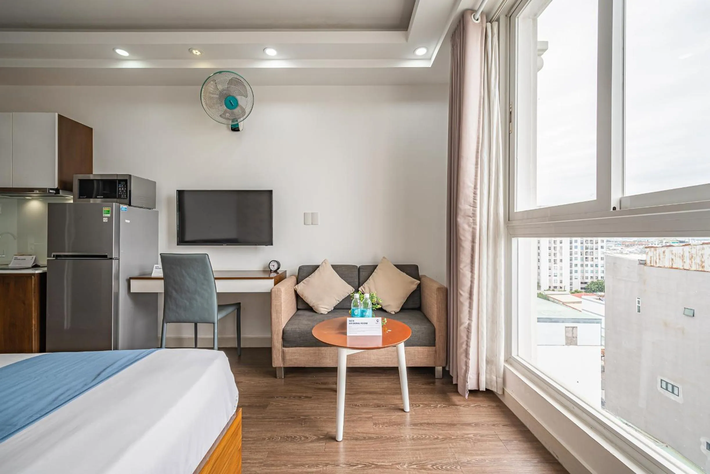 TV and multimedia, Bed in Cozrum Homes - Sonata Residence