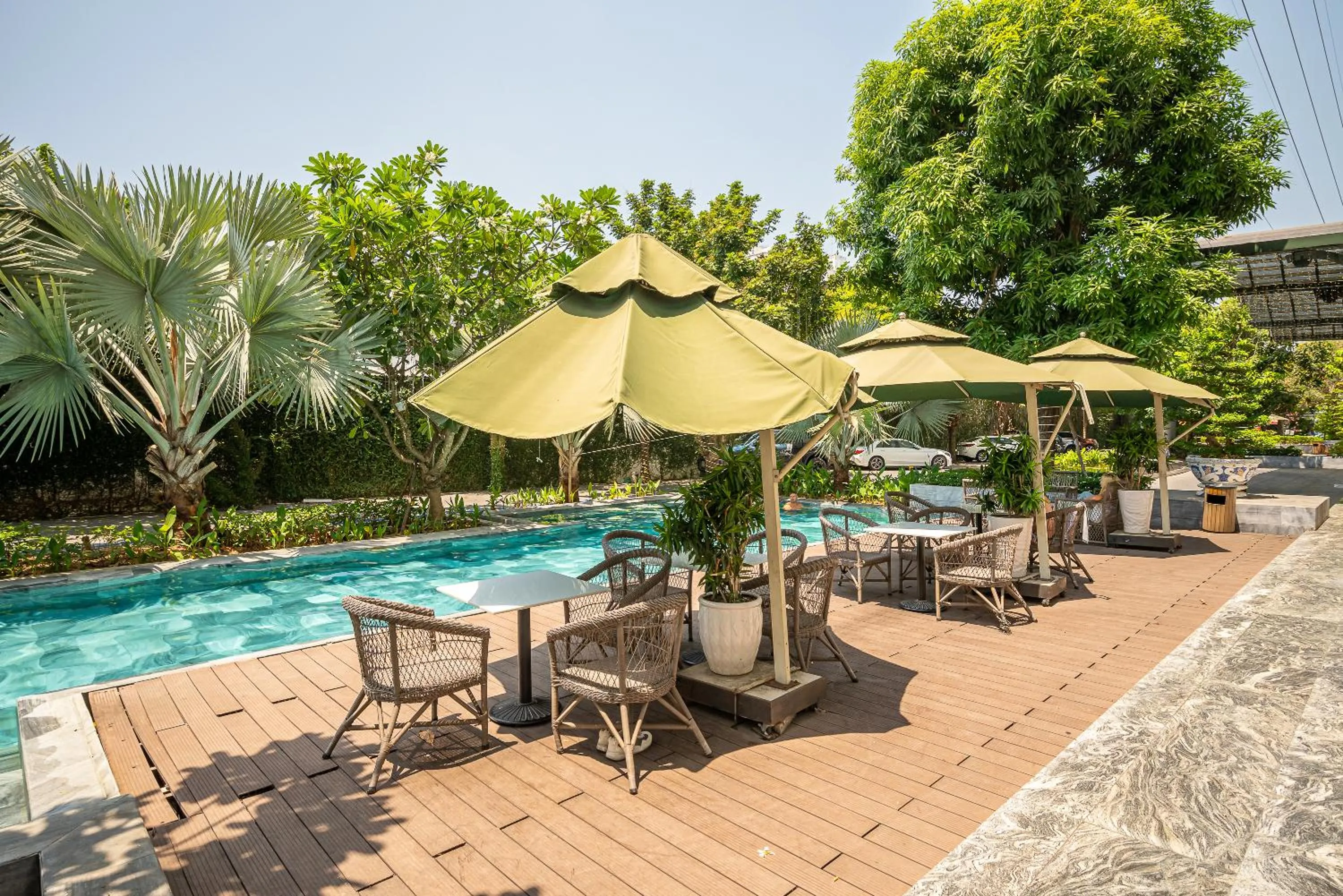 Patio in Cozrum Homes - Sonata Residence