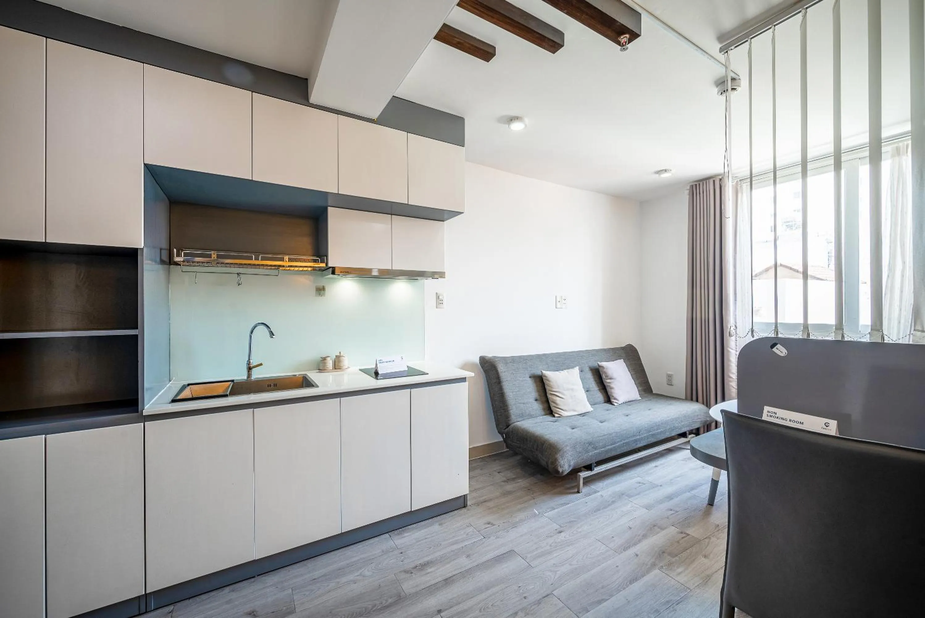 Kitchen or kitchenette in Cozrum Homes - Sonata Residence