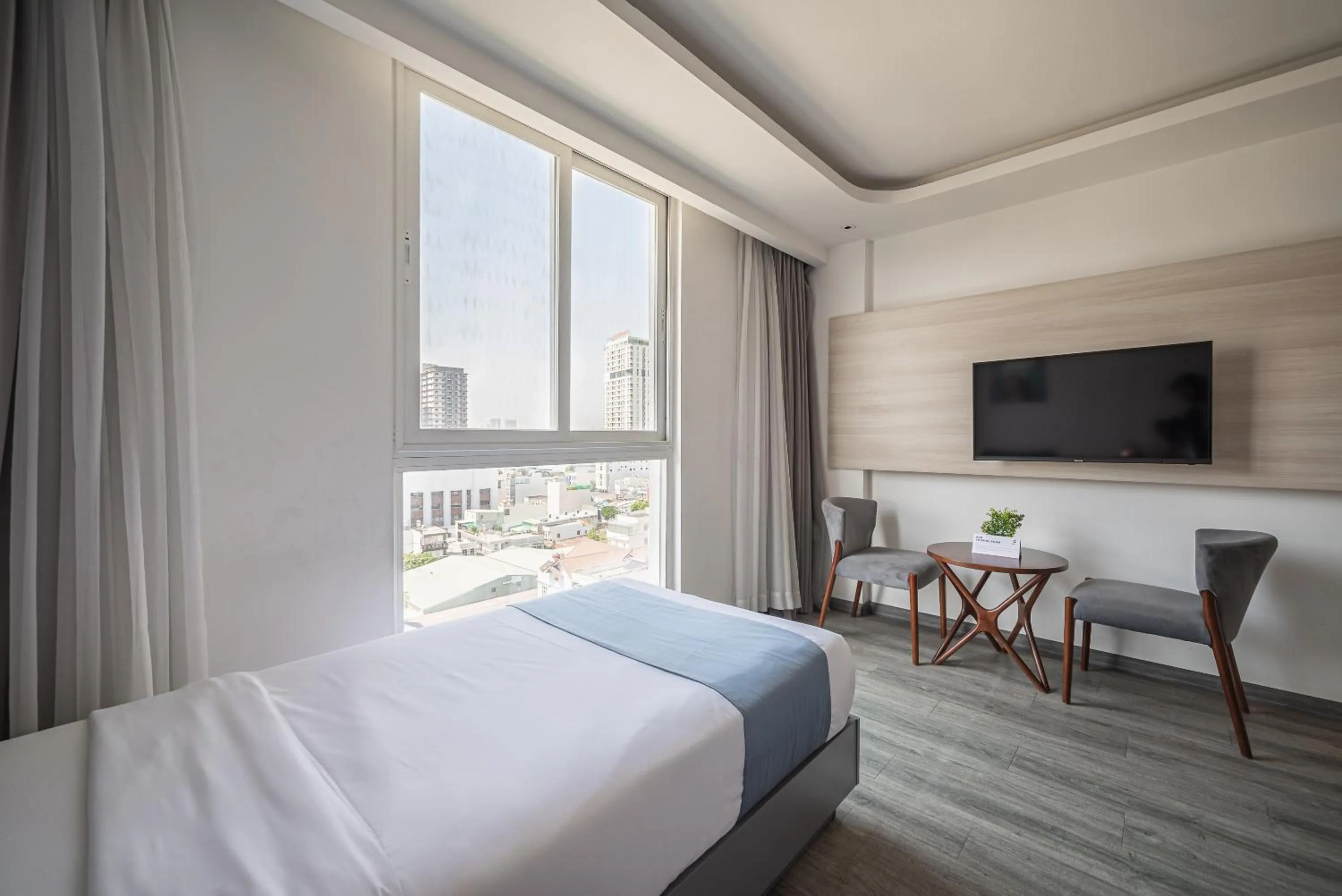 TV and multimedia, Bed in Cozrum Homes - Sonata Residence