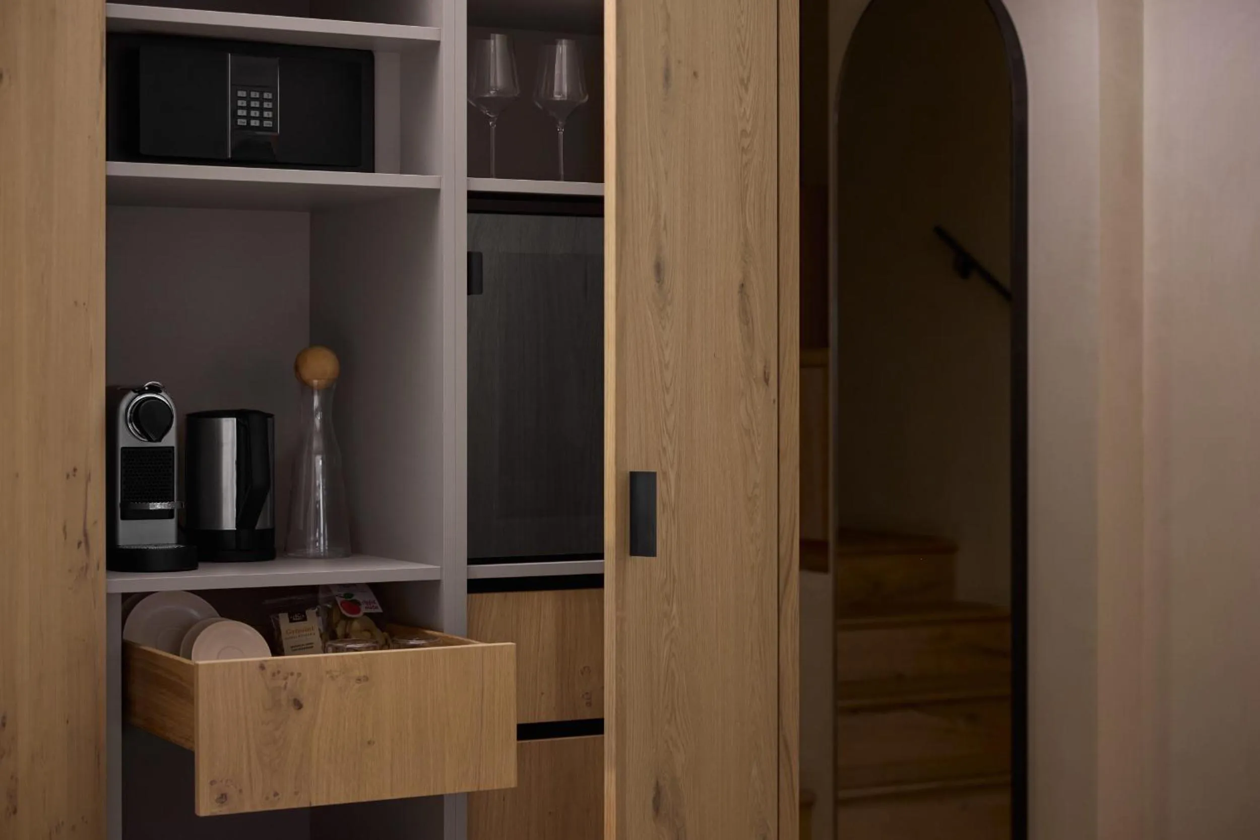 Decorative detail in fink Restaurant & Suites