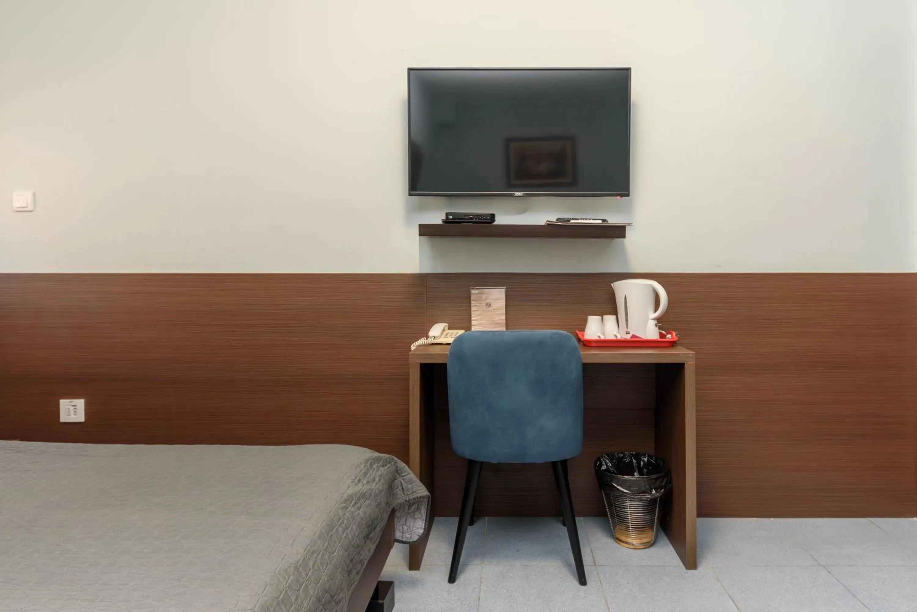 Bed in Garni Hotel Zenit