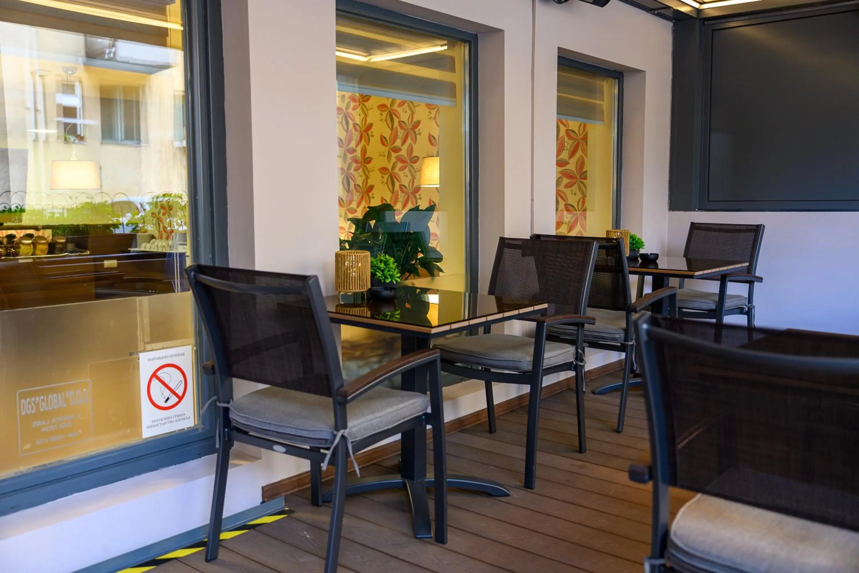 Seating area in Garni Hotel Zenit