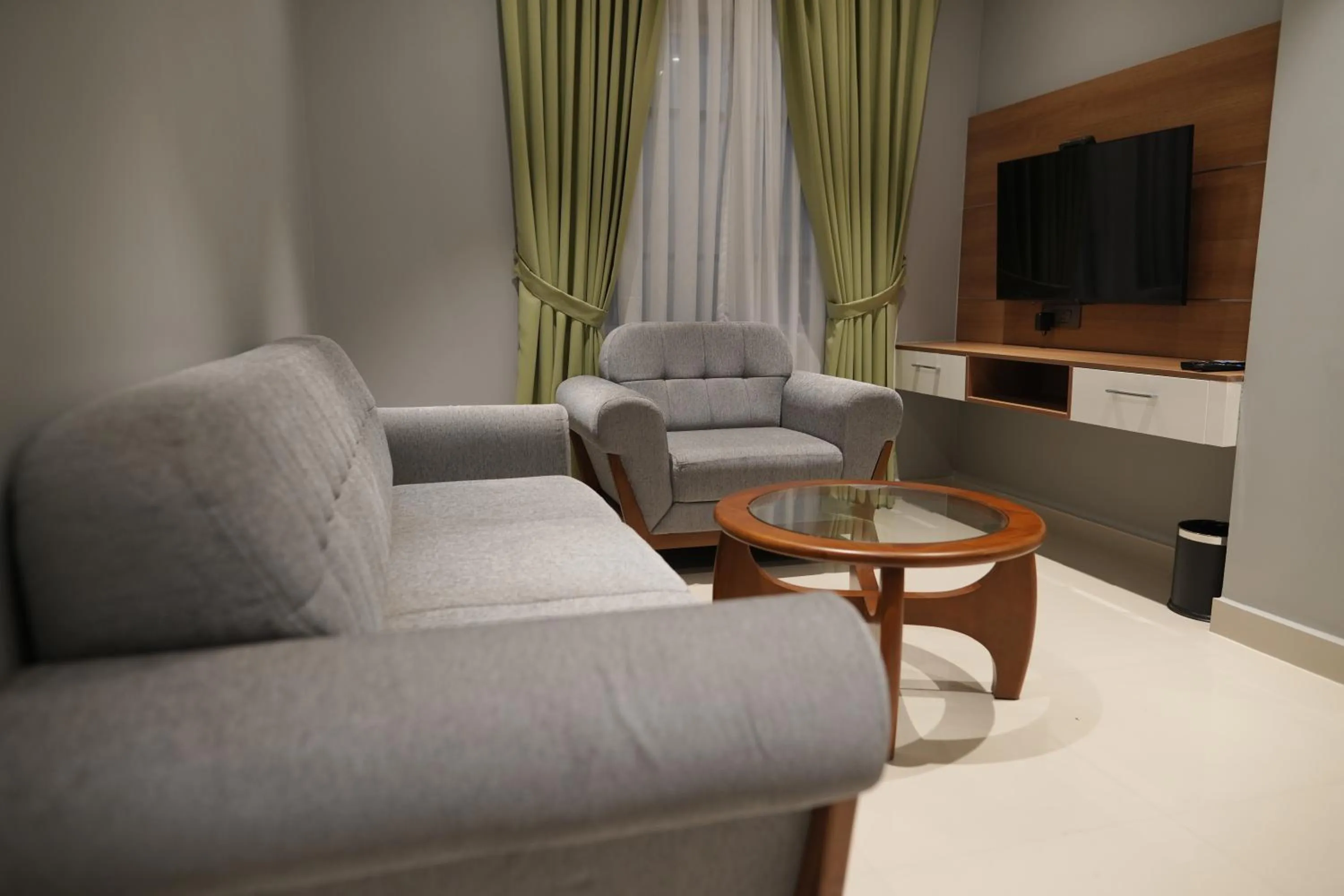 Seating area in Hotel Grand Alleppey