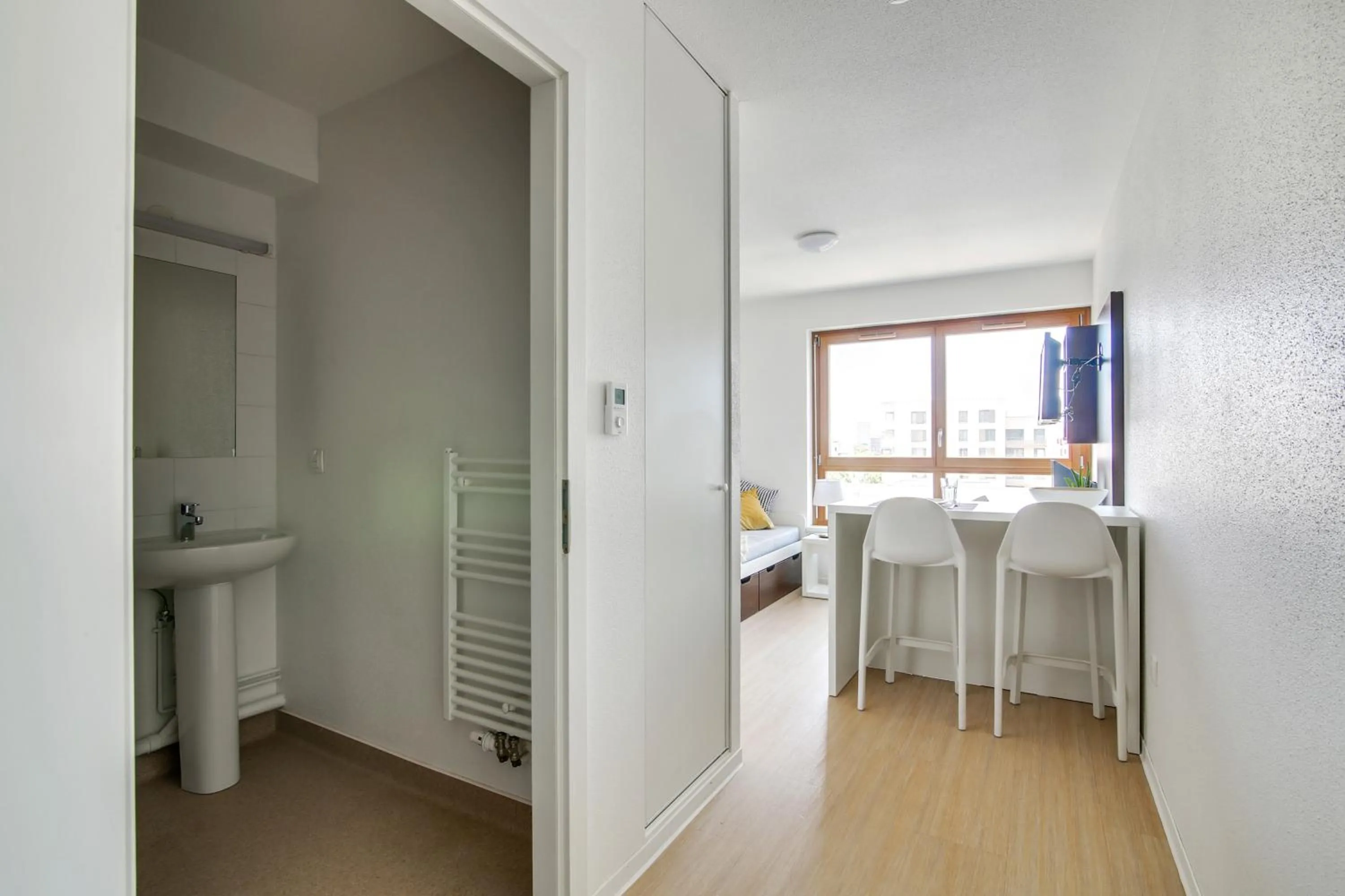 Bed in Apparteo Strasbourg