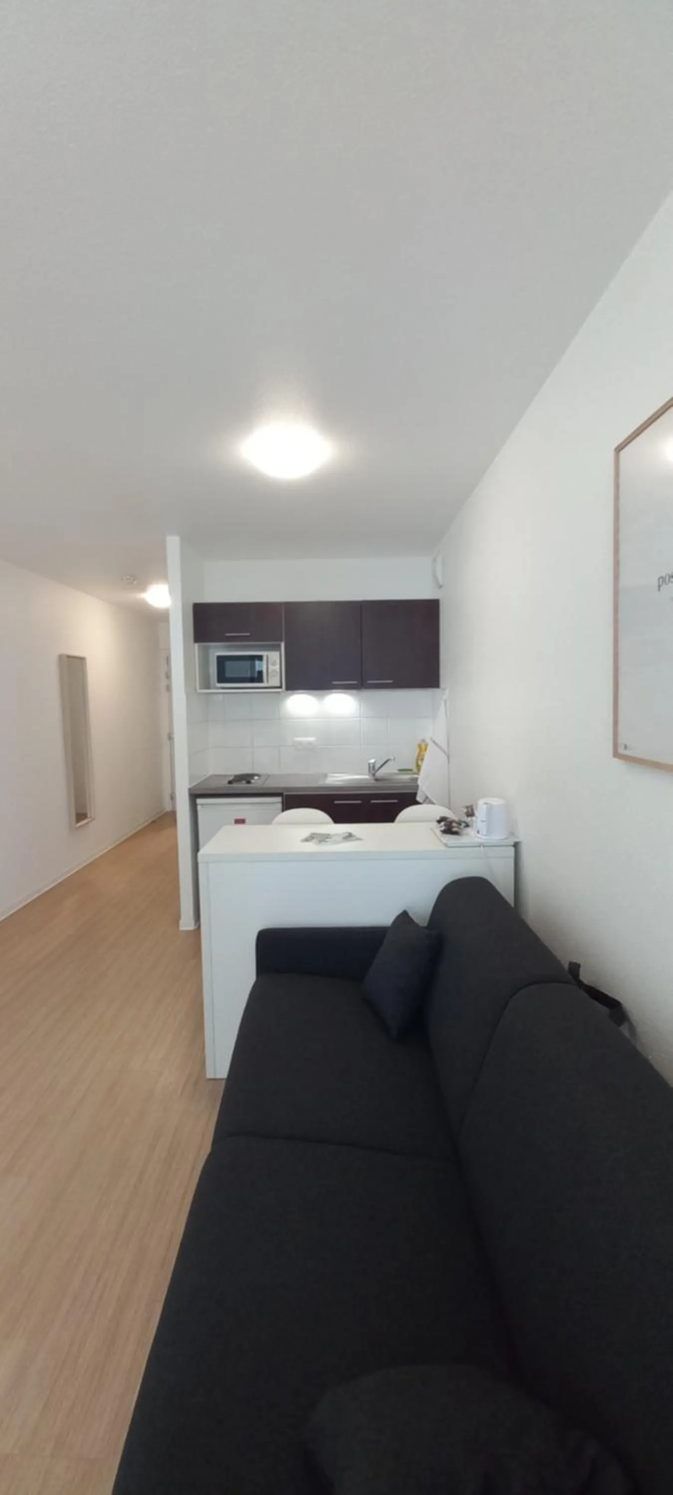 Dining area, Bed in Apparteo Strasbourg