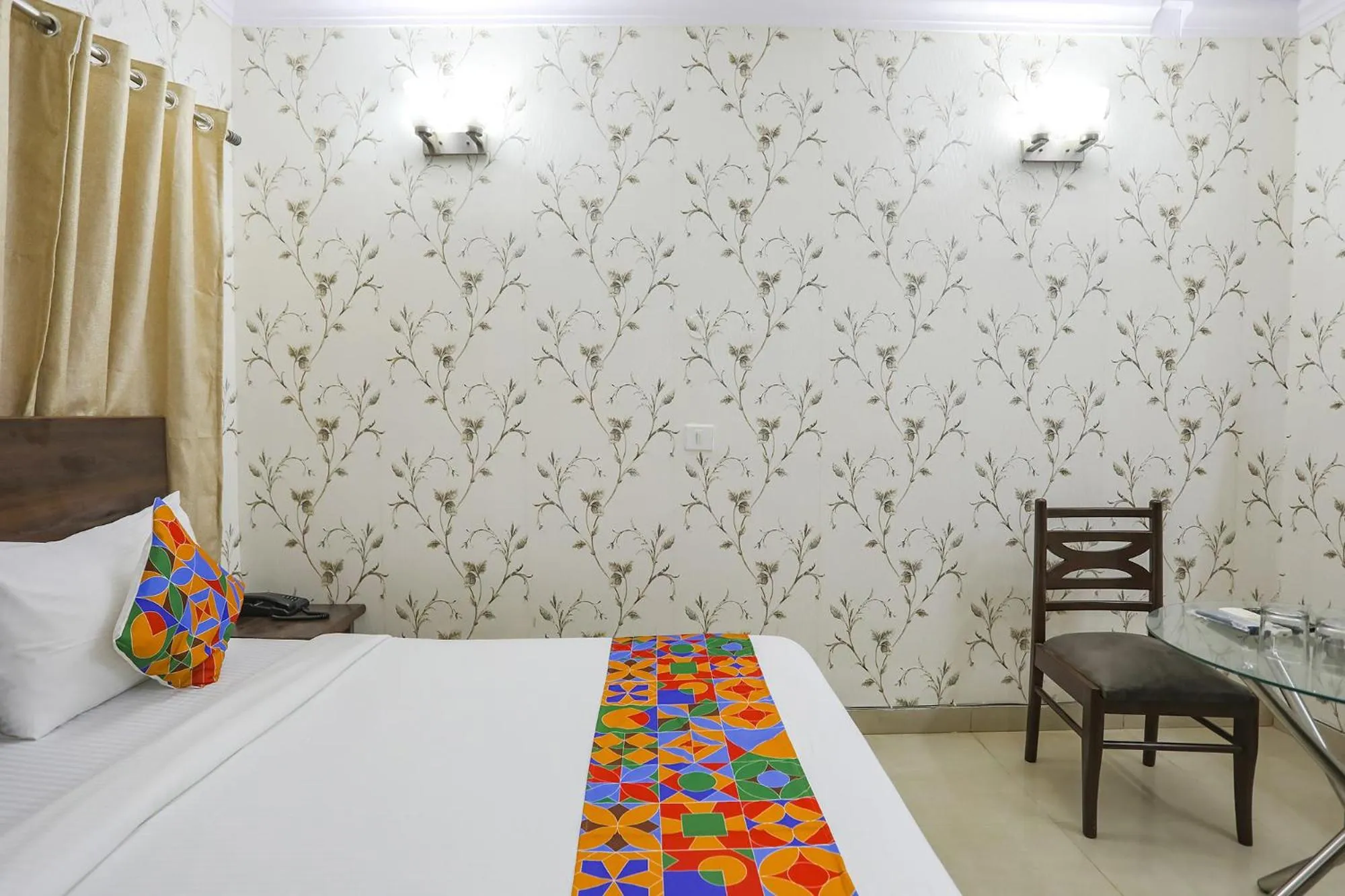 Photo of the whole room, Bed in Via JPM Harshdeep