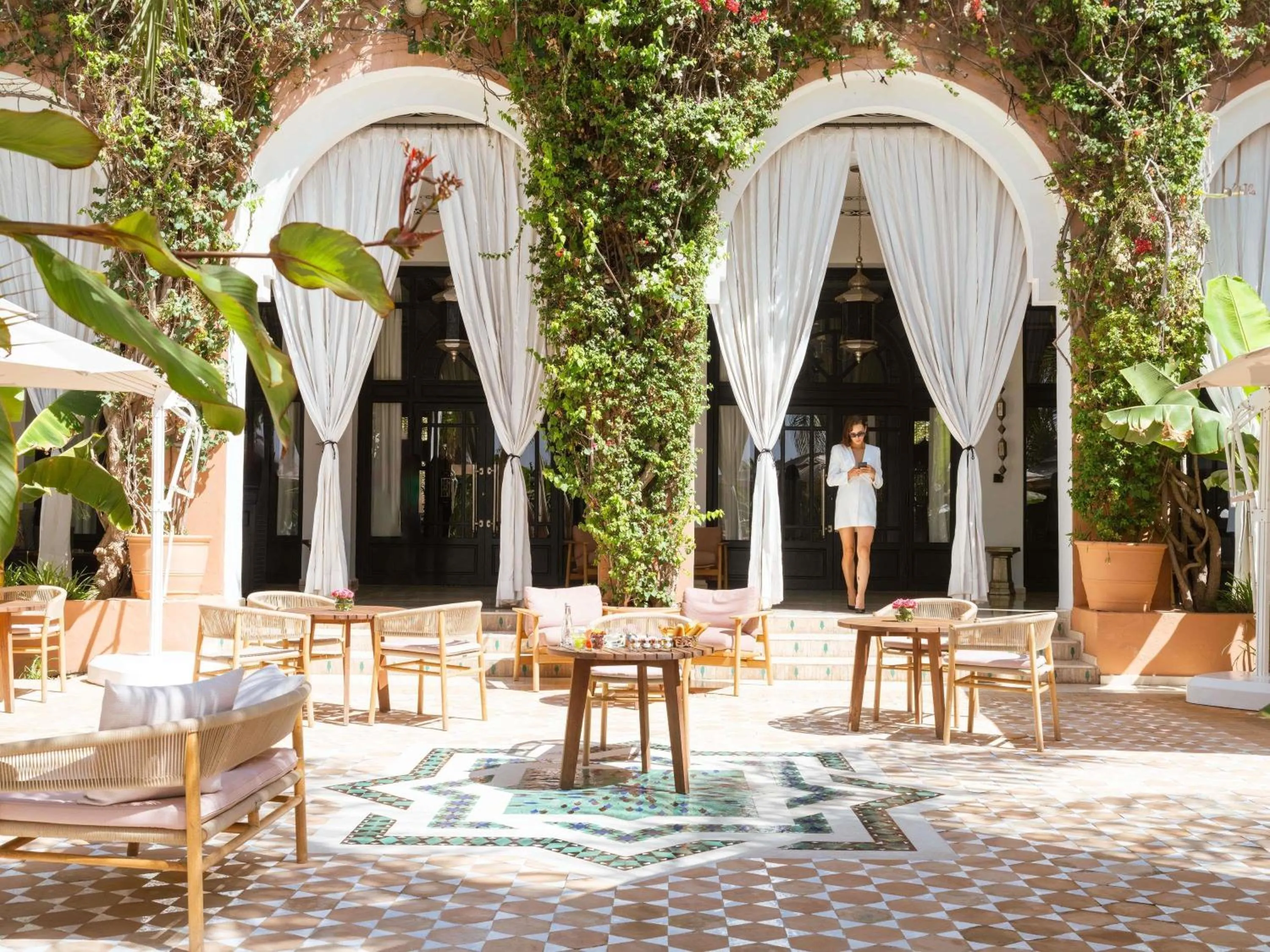 Lounge or bar in Sofitel Marrakech Lounge and Spa