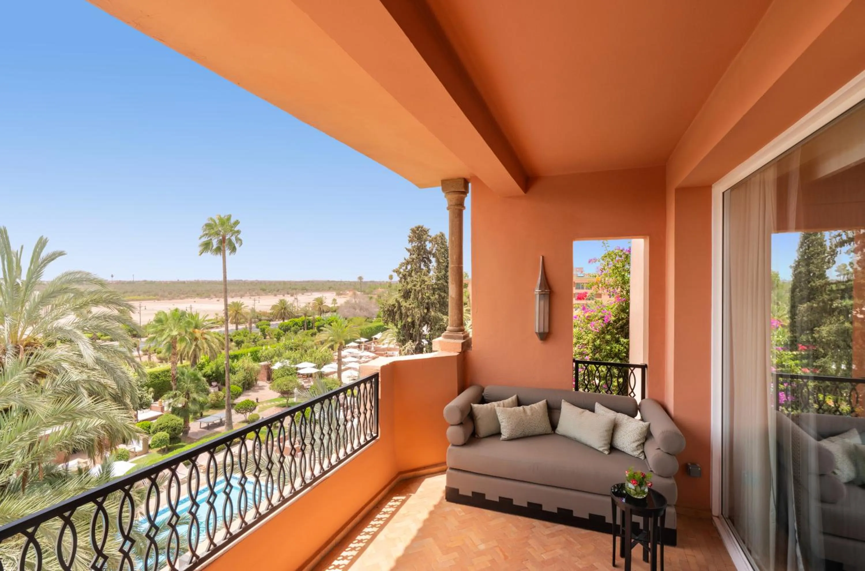 Patio in Sofitel Marrakech Palais Impérial & Spa