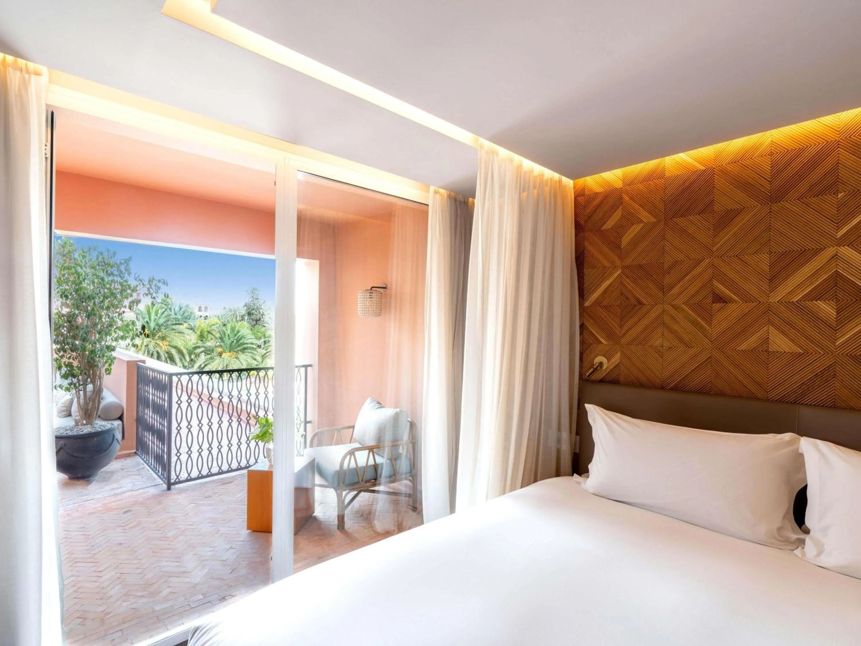 Photo of the whole room, Bed in Sofitel Marrakech Palais Impérial & Spa