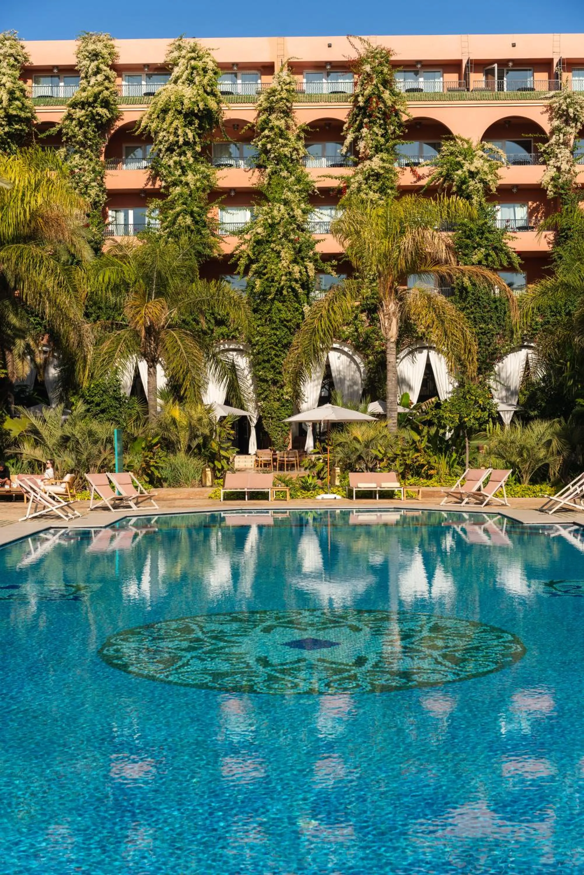 Swimming pool in Sofitel Marrakech Lounge and Spa