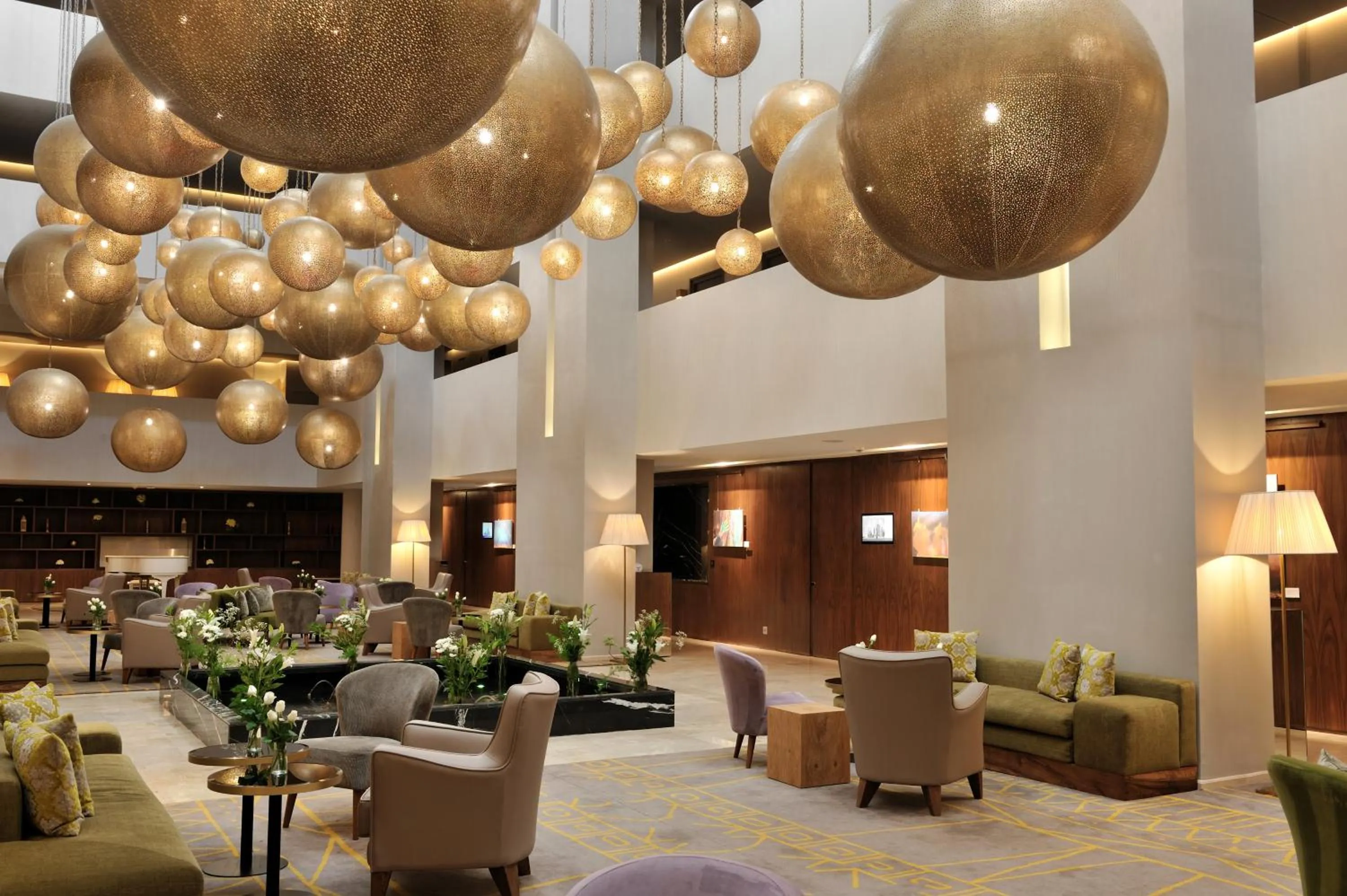 Lobby or reception in Sofitel Marrakech Lounge and Spa