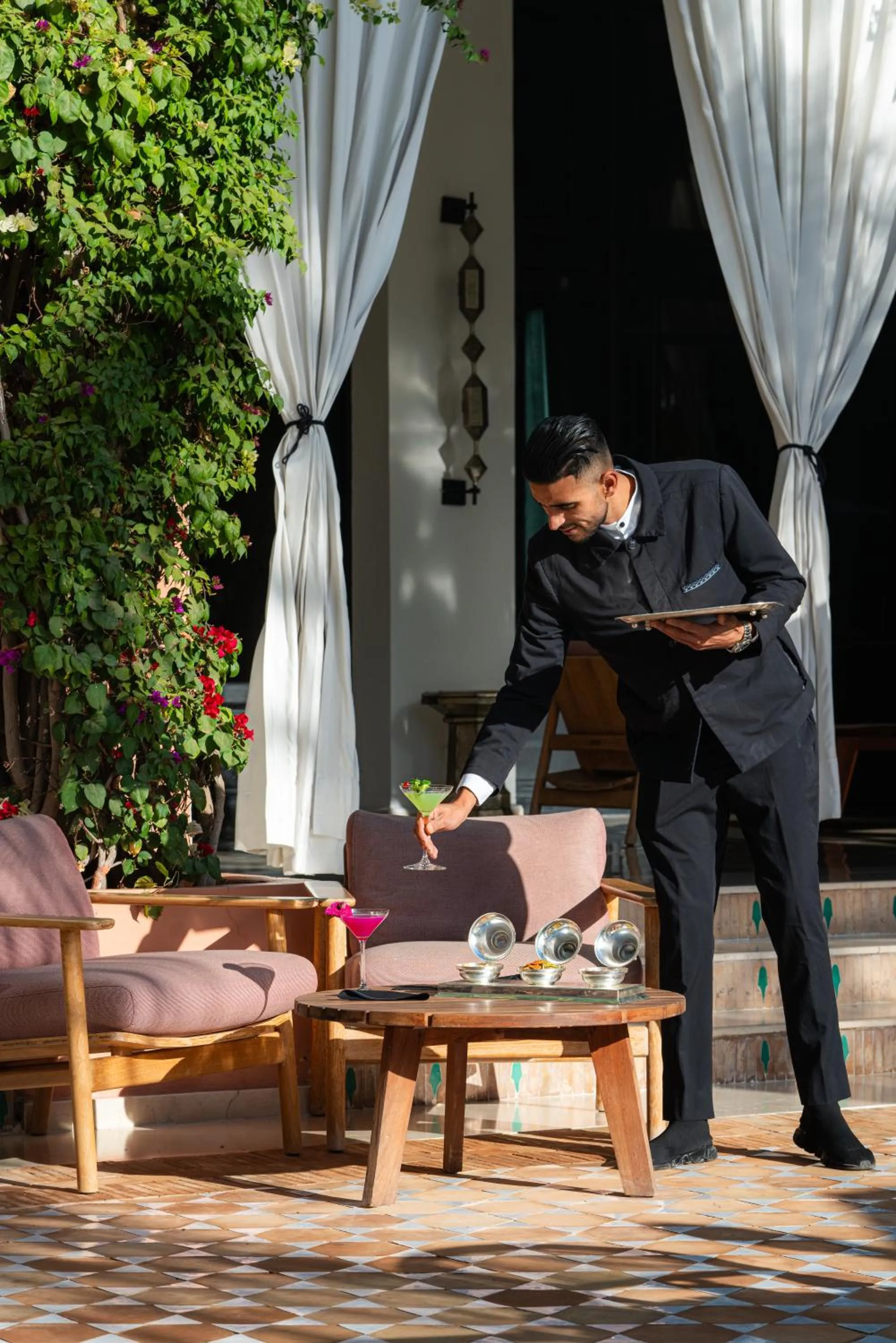 Lounge or bar in Sofitel Marrakech Lounge and Spa