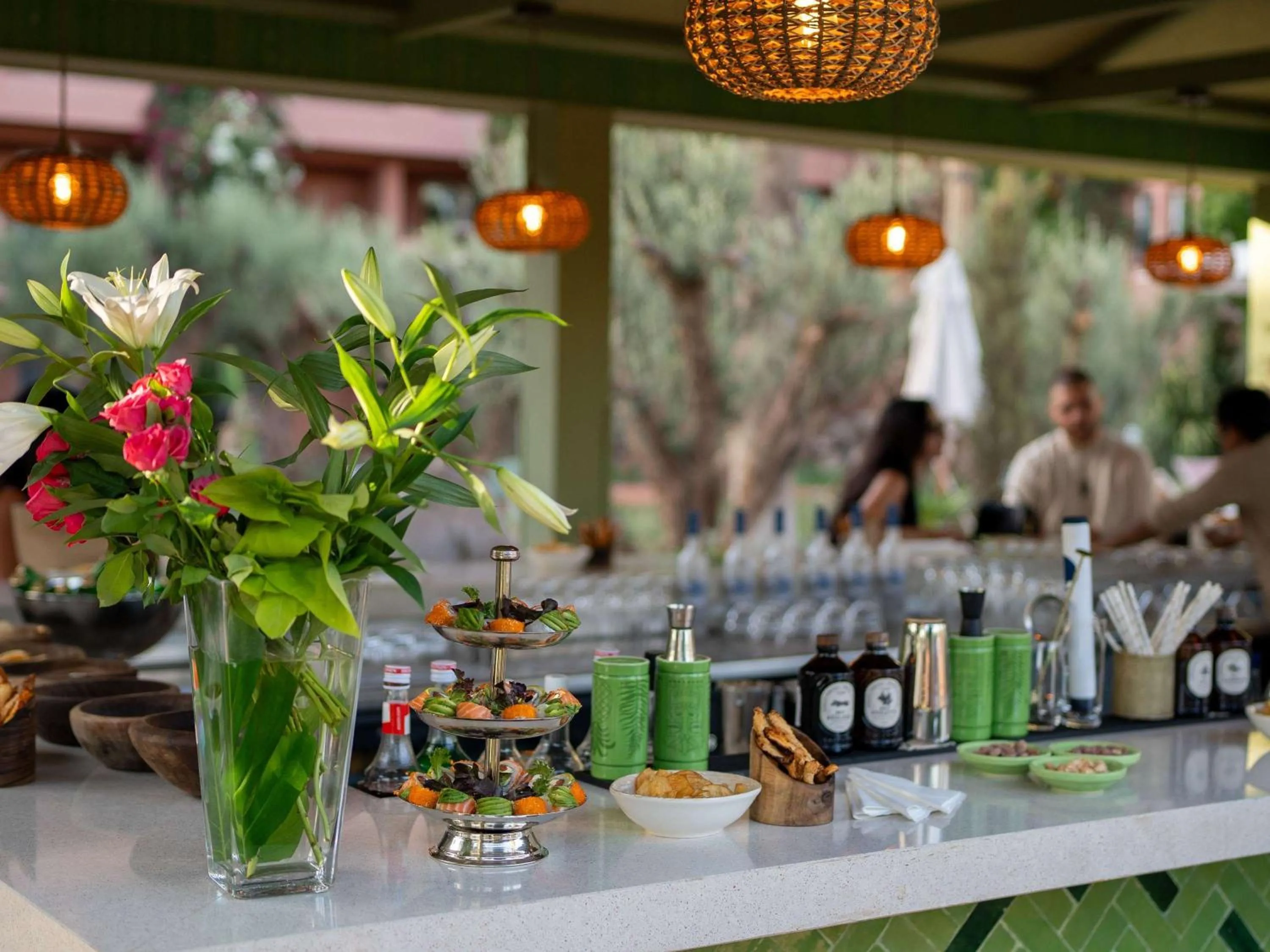 Lounge or bar in Sofitel Marrakech Lounge and Spa