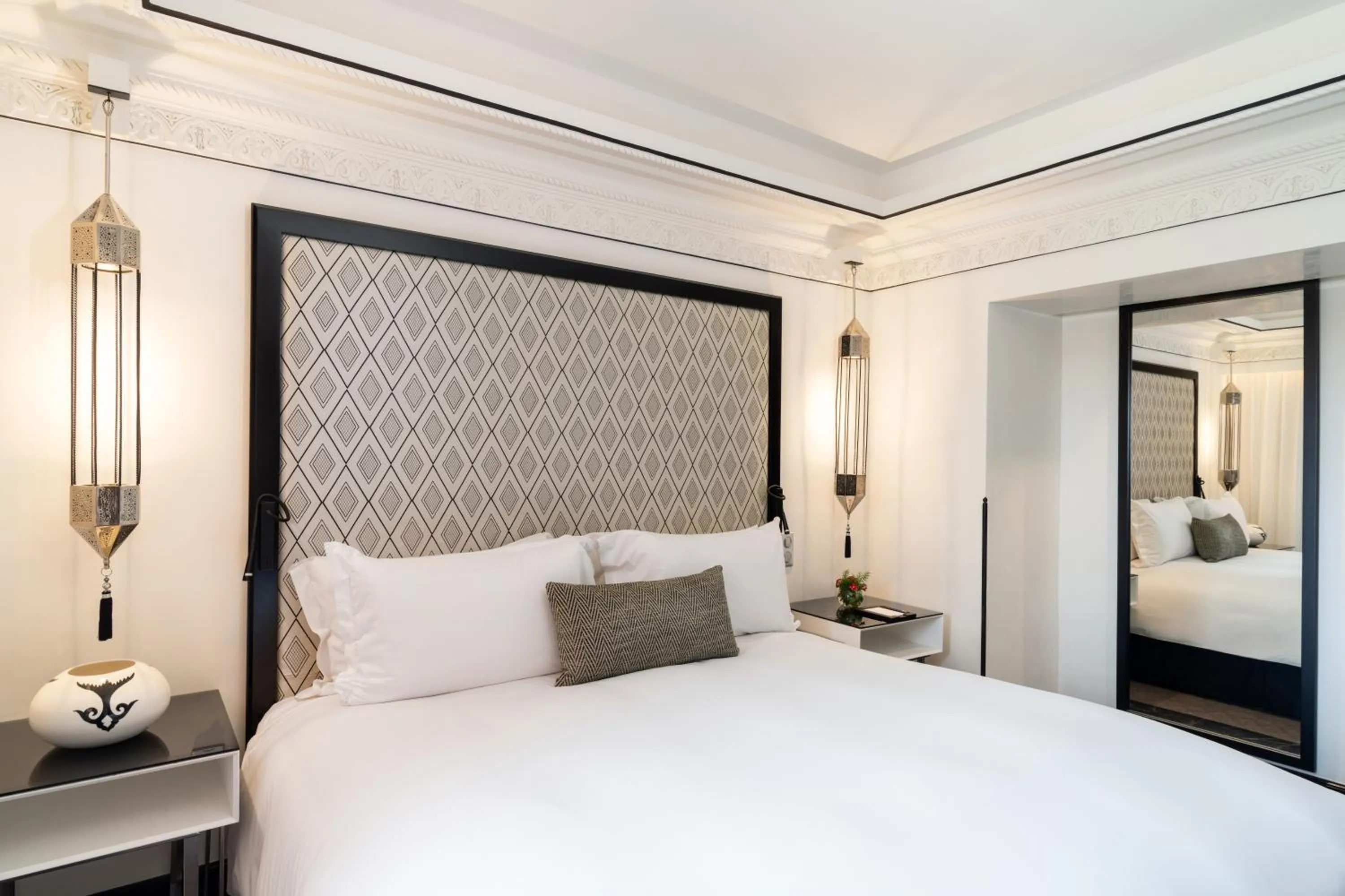 Bed in Sofitel Marrakech Palais Impérial & Spa