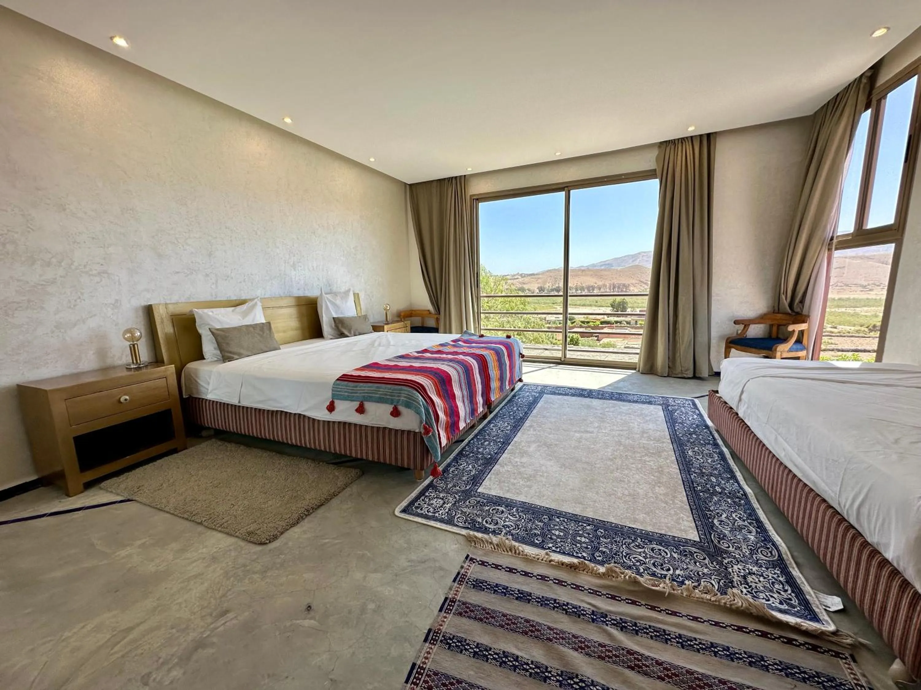 Bedroom, Bed in Quelque part au barrage