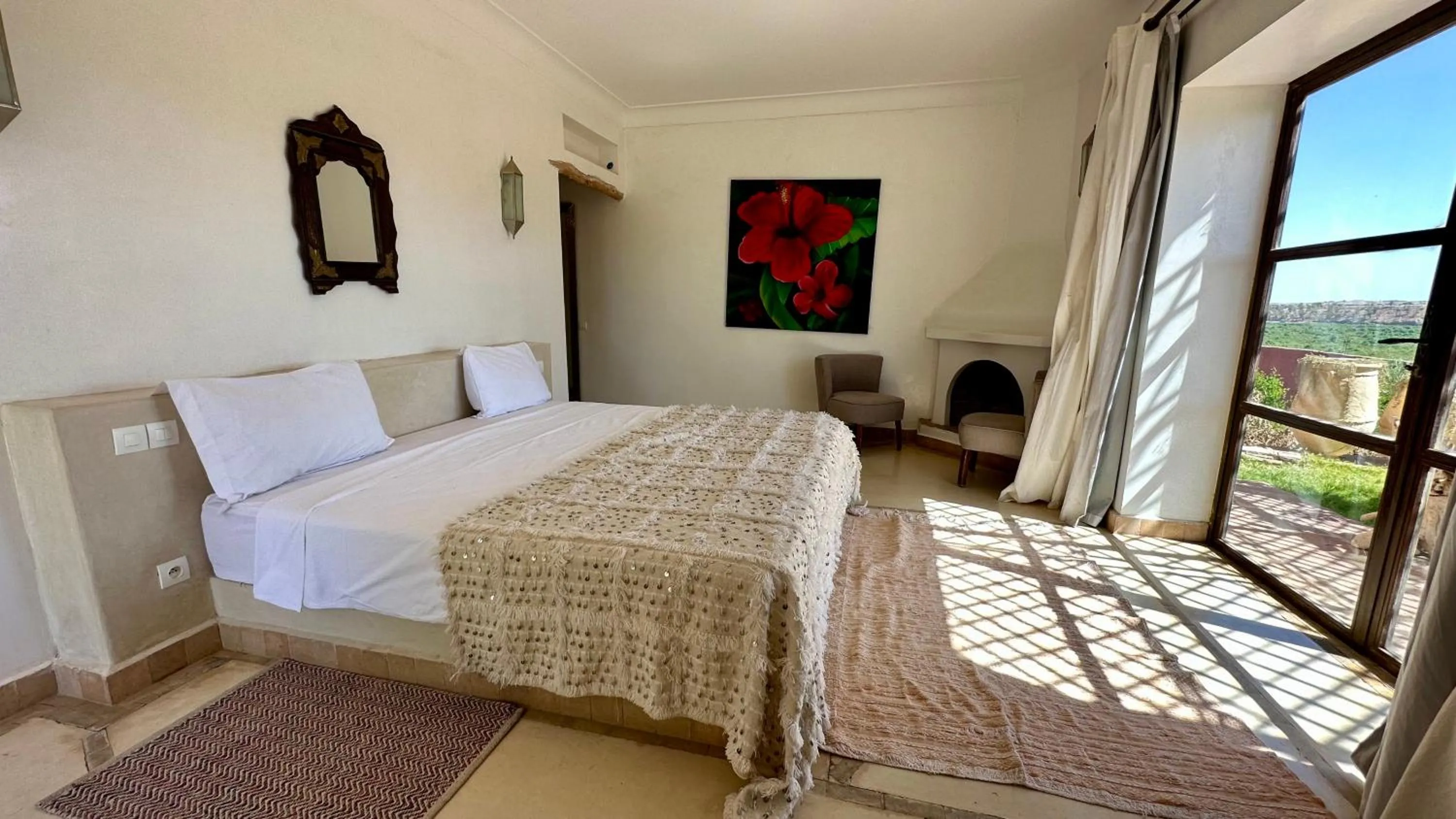 Bed in Quelque part au barrage