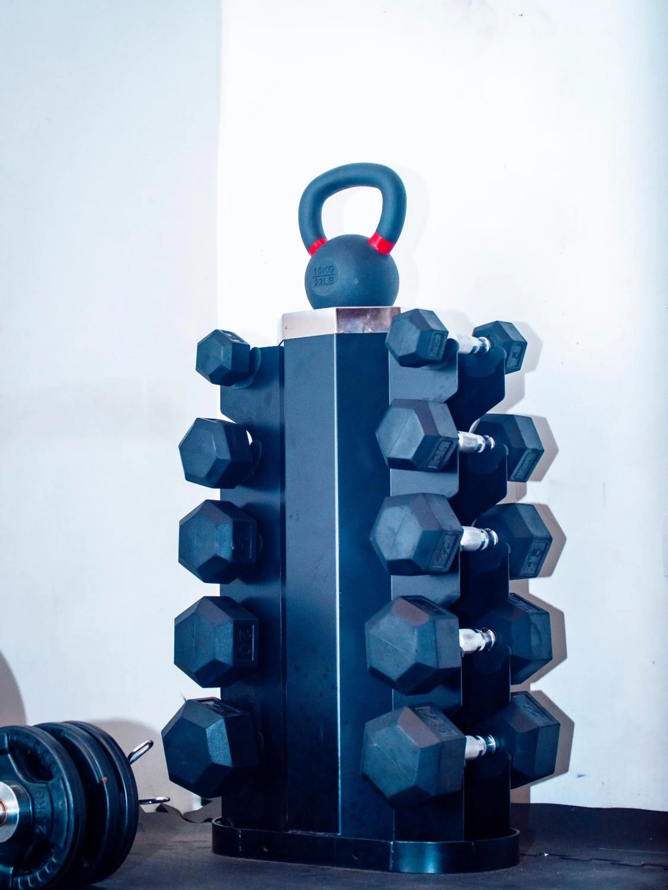 Fitness centre/facilities in Geneva Hotel