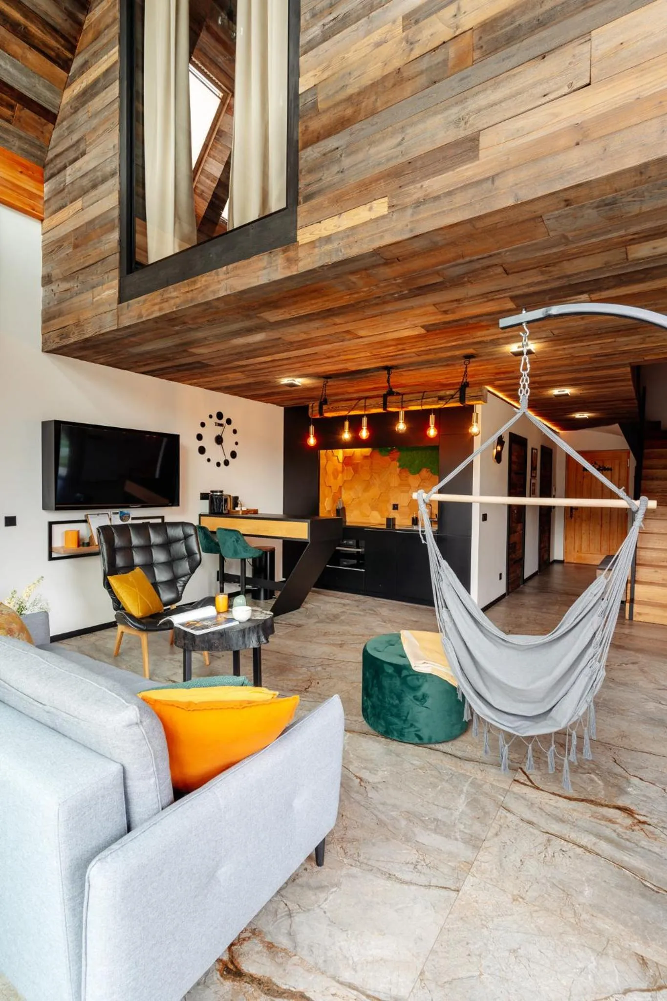 Living room in Landscape Zakopane - LoftAffair