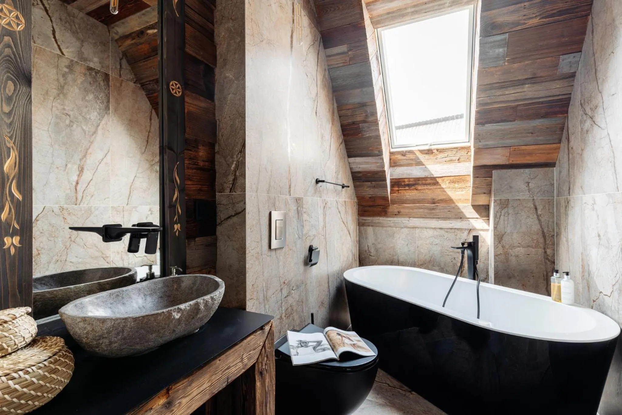 Bathroom in Landscape Zakopane - LoftAffair