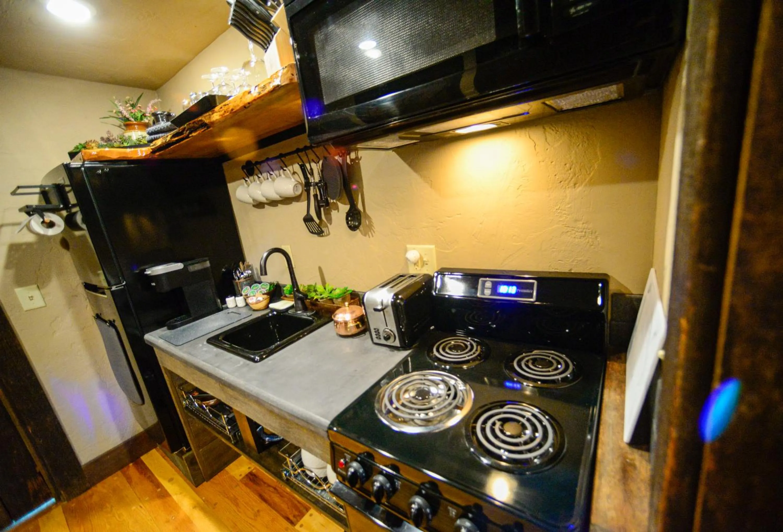 Kitchen or kitchenette in Vikings Villages Resort