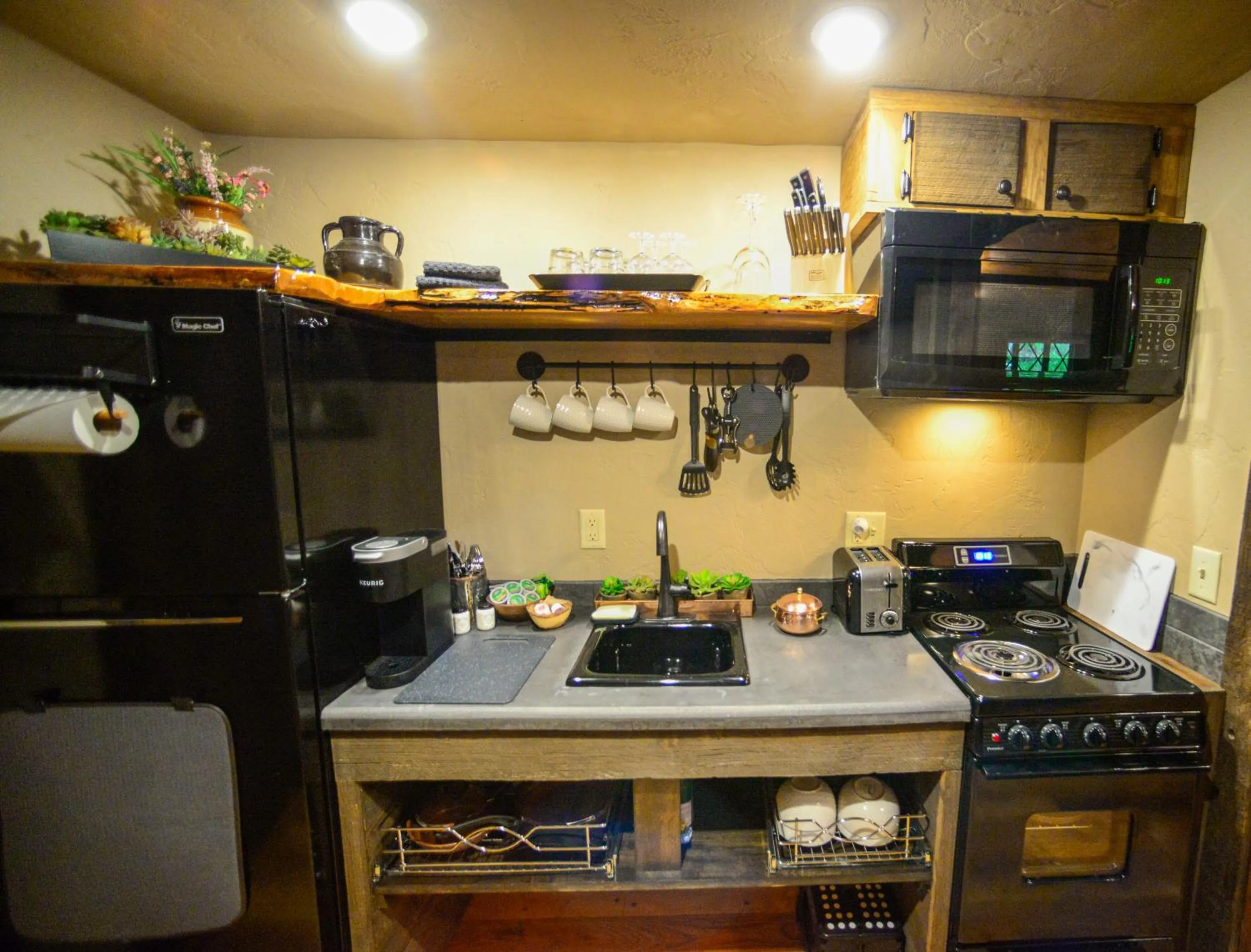 Kitchen or kitchenette in Vikings Villages Resort