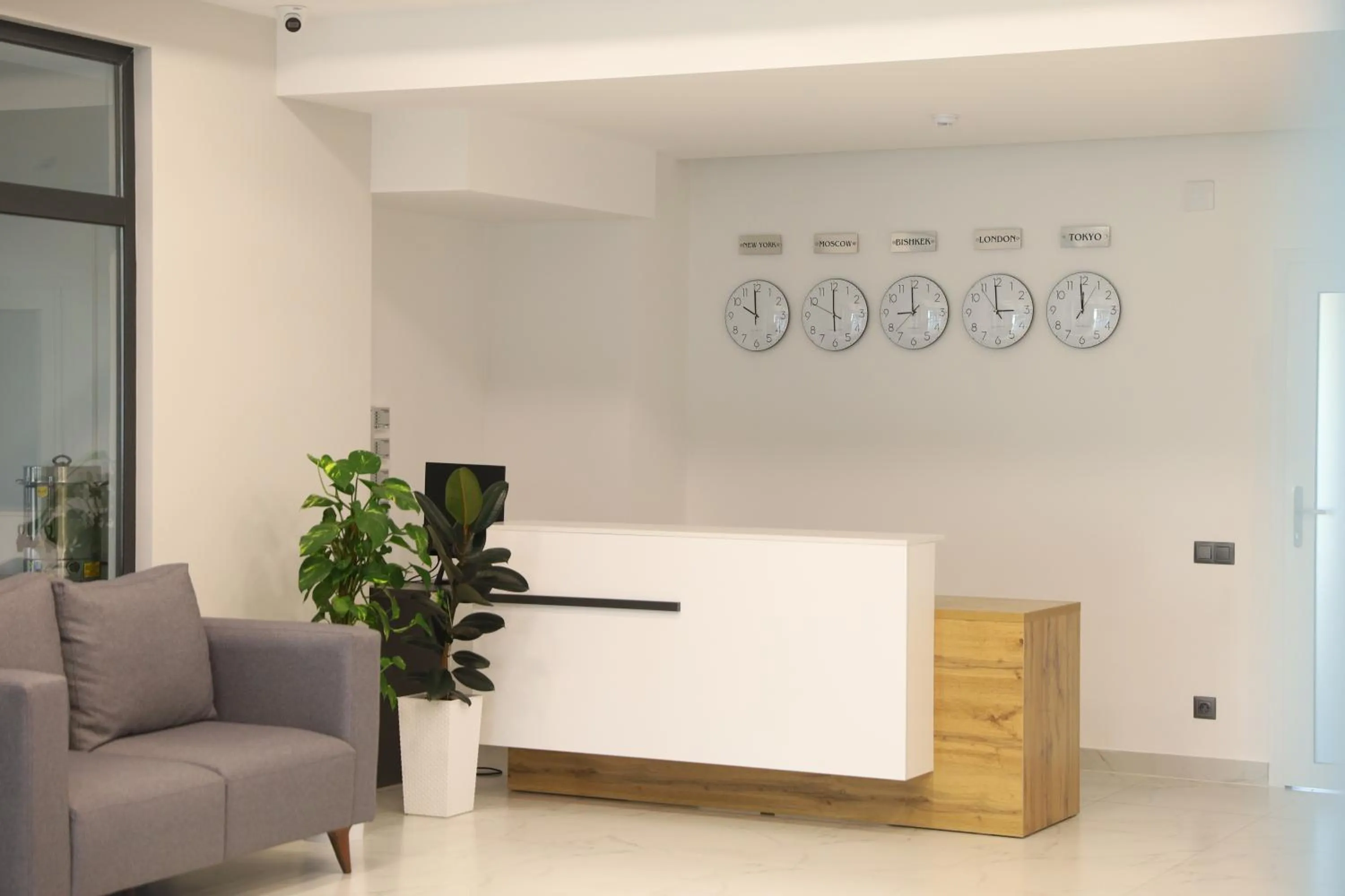 Lobby or reception in Aisha Hotel