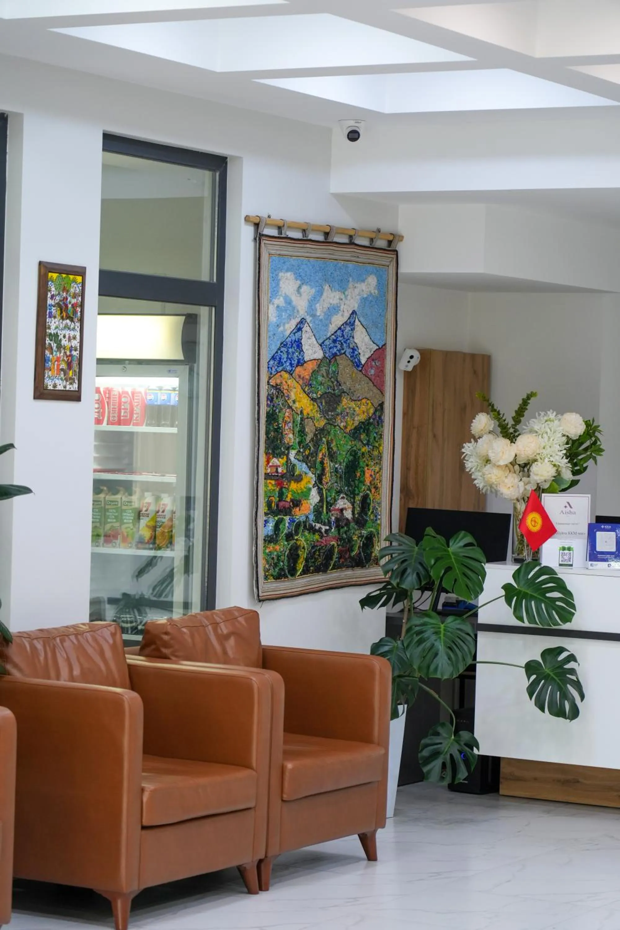 Lobby or reception in Aisha Hotel