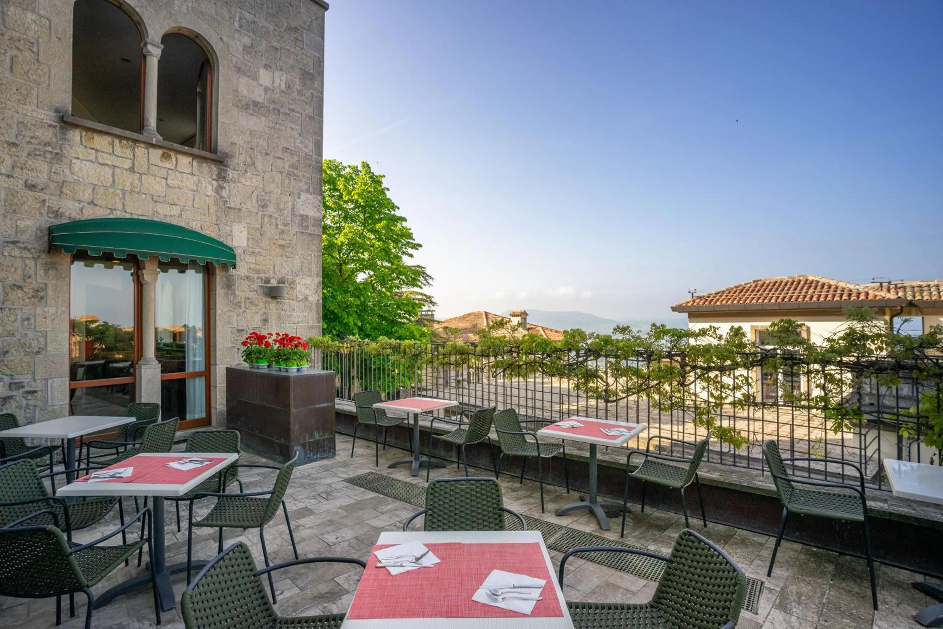 Balcony/Terrace in Hotel Cesare