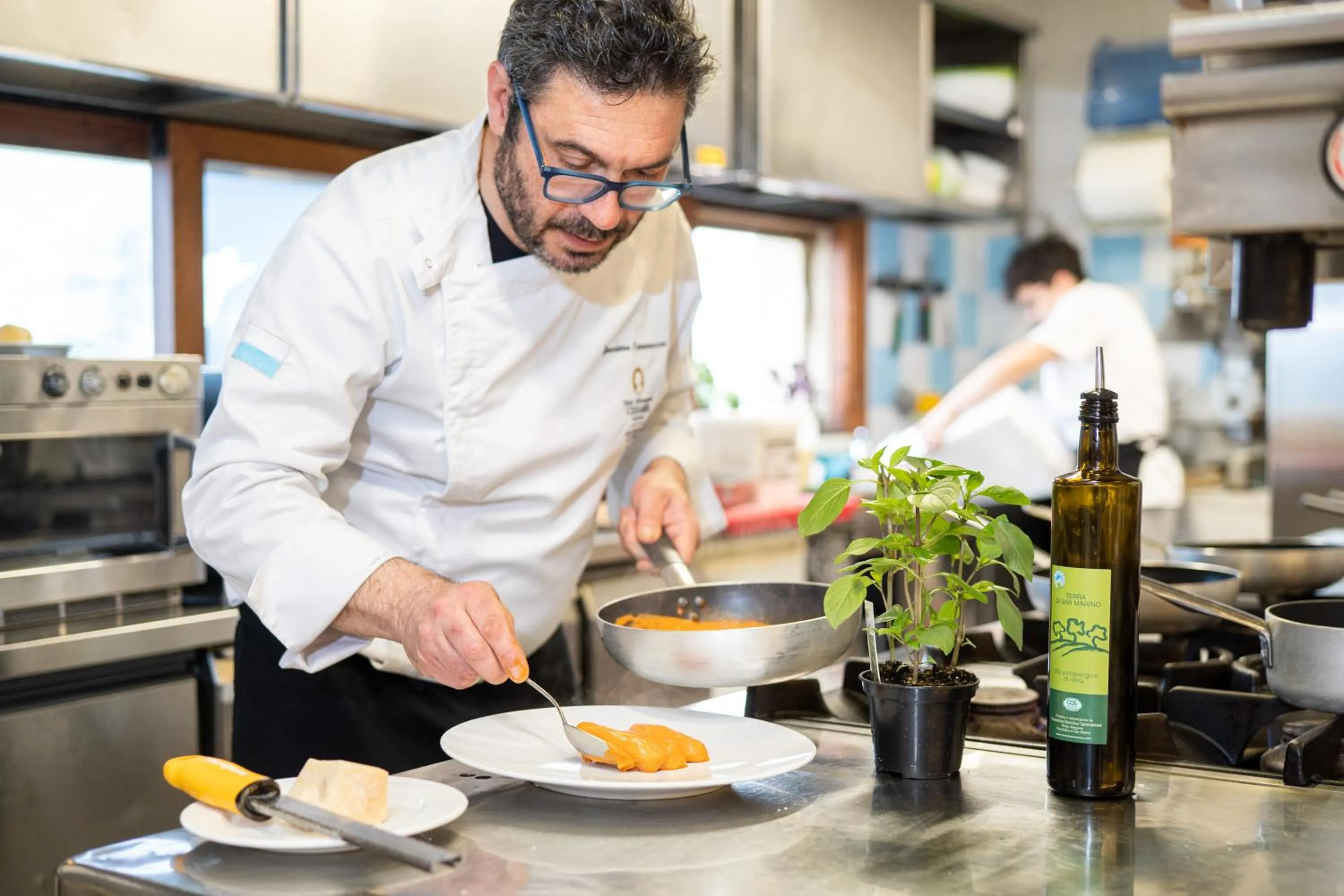 Restaurant/places to eat in Hotel Cesare