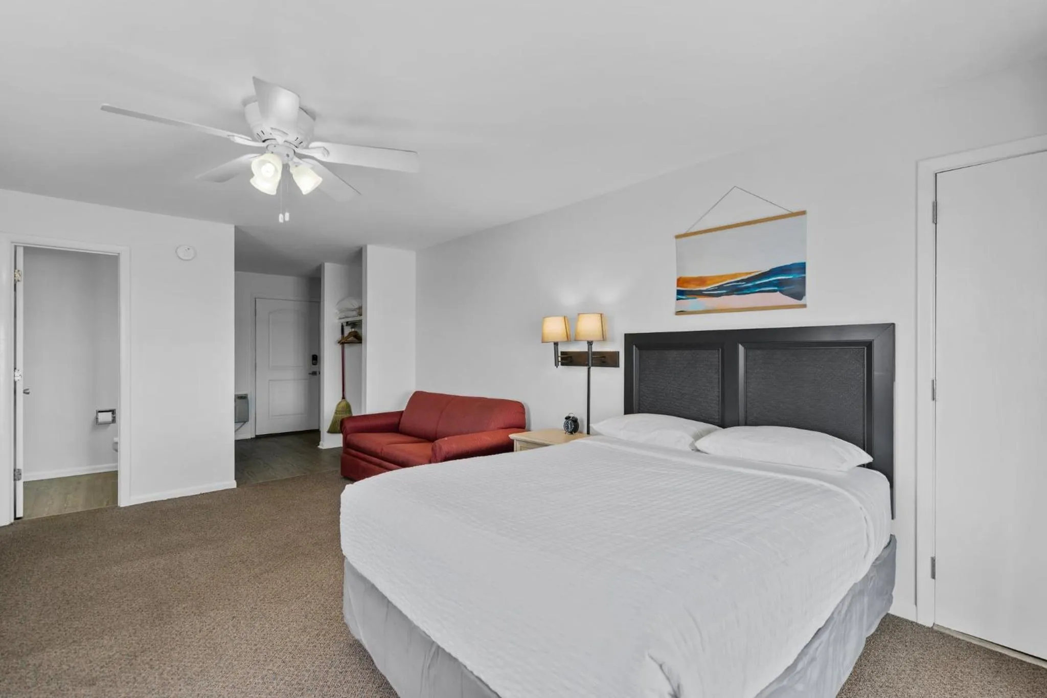 Bed in The Beach House