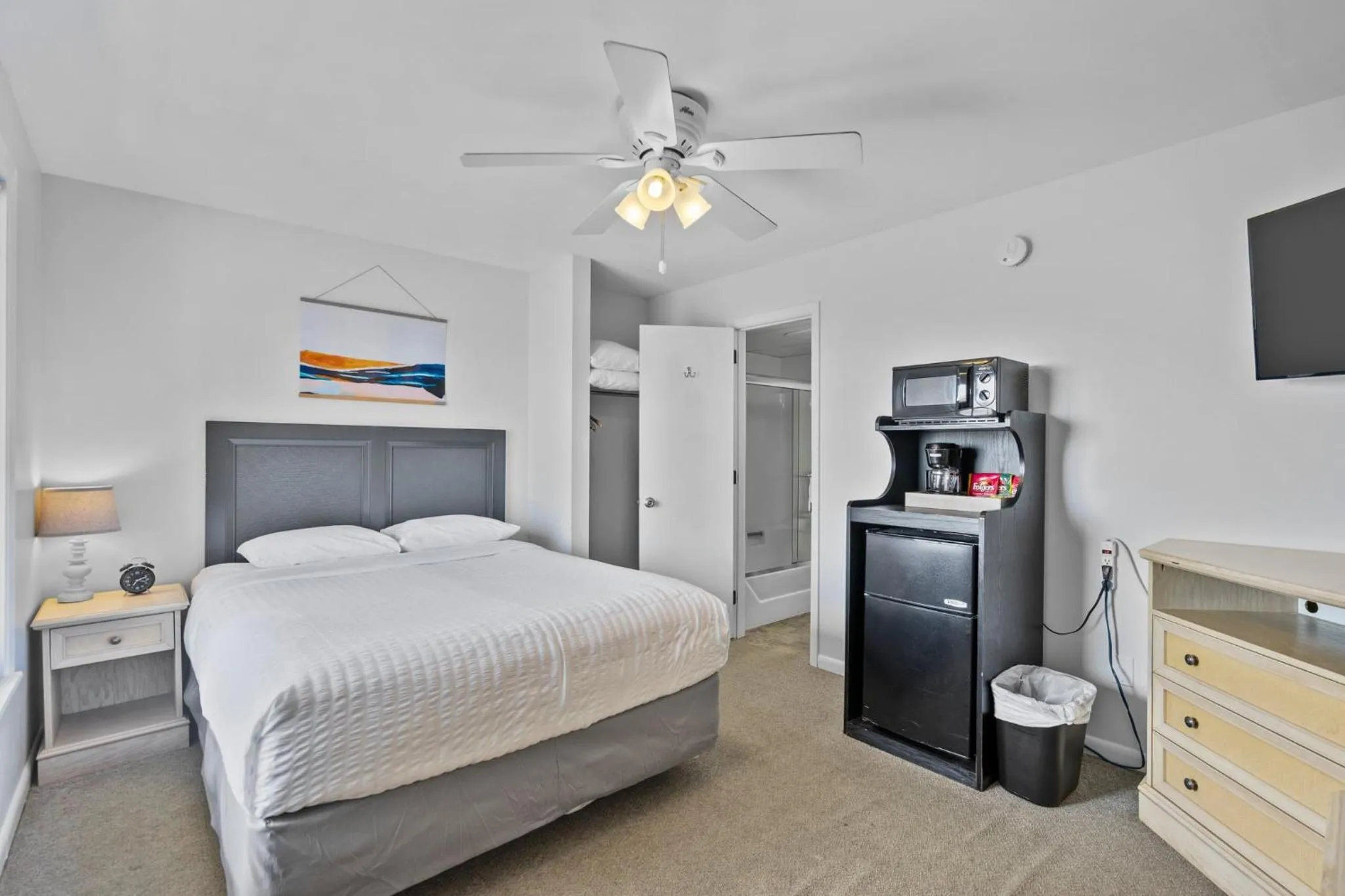 Bed in The Beach House