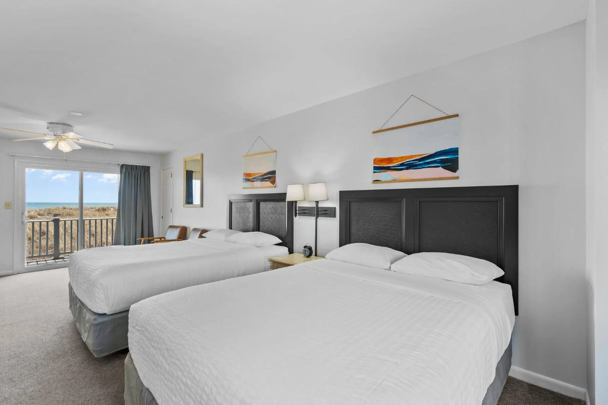 Bed in The Beach House