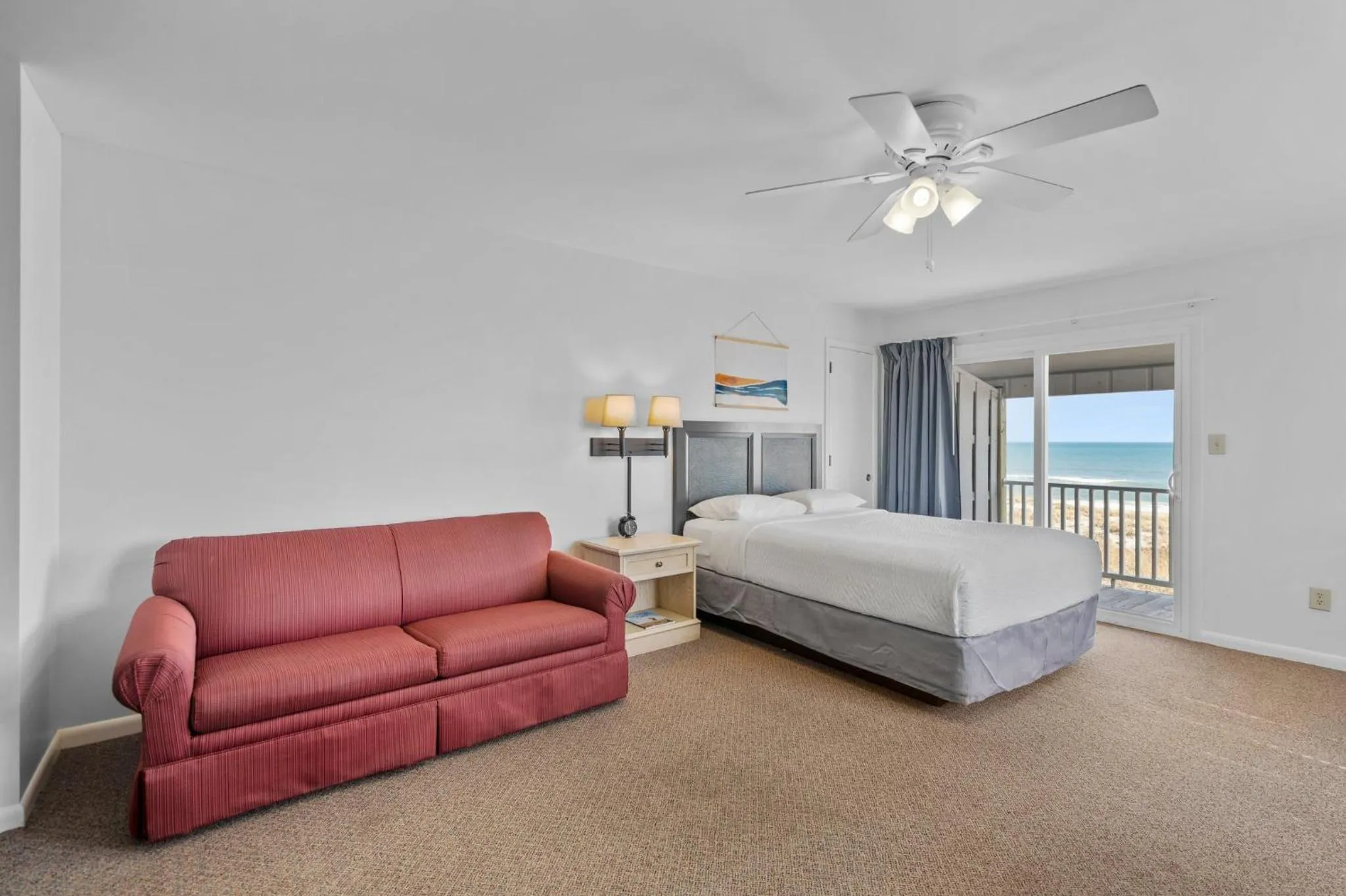 Bed in The Beach House