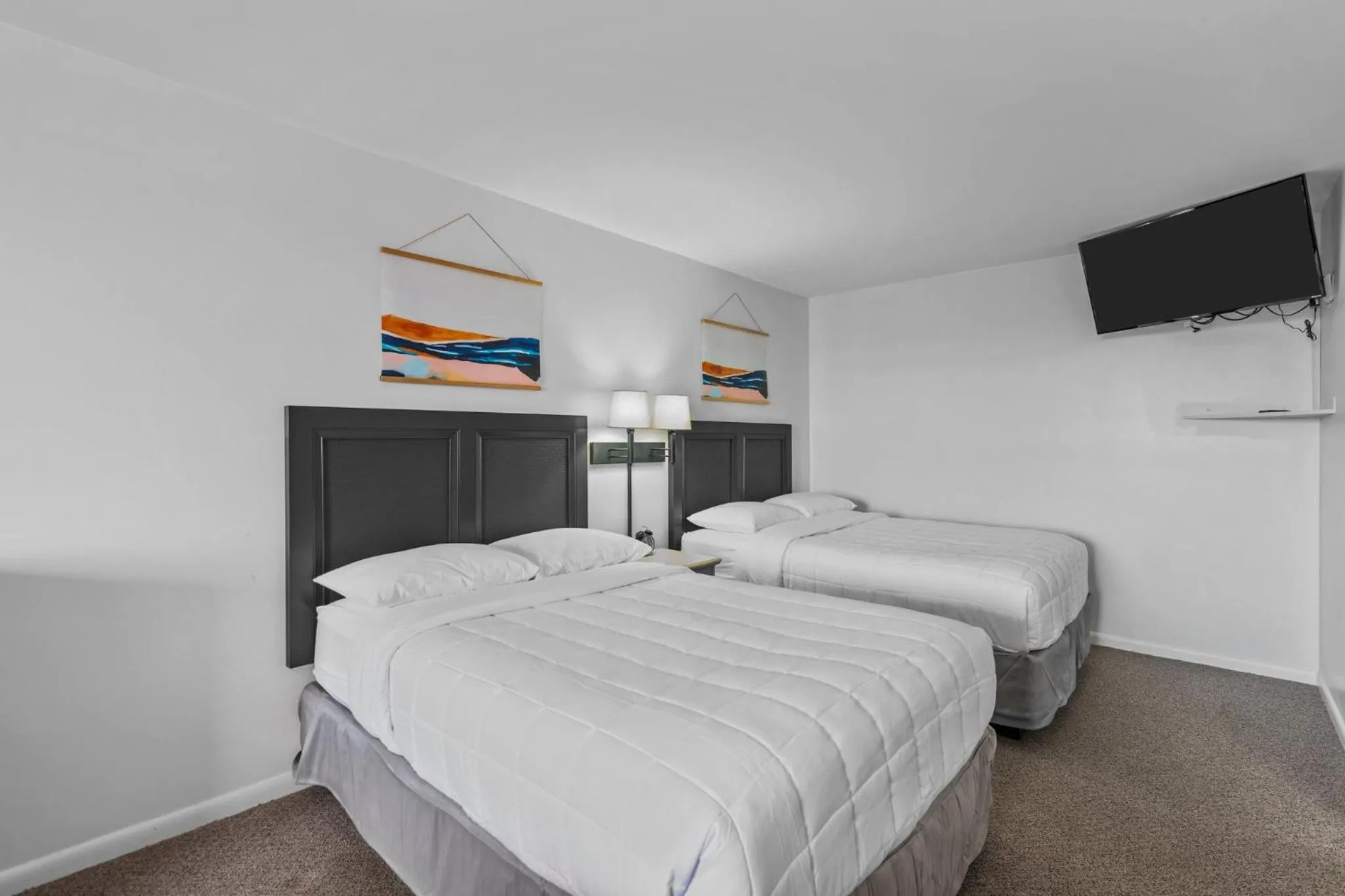 Bed in The Beach House