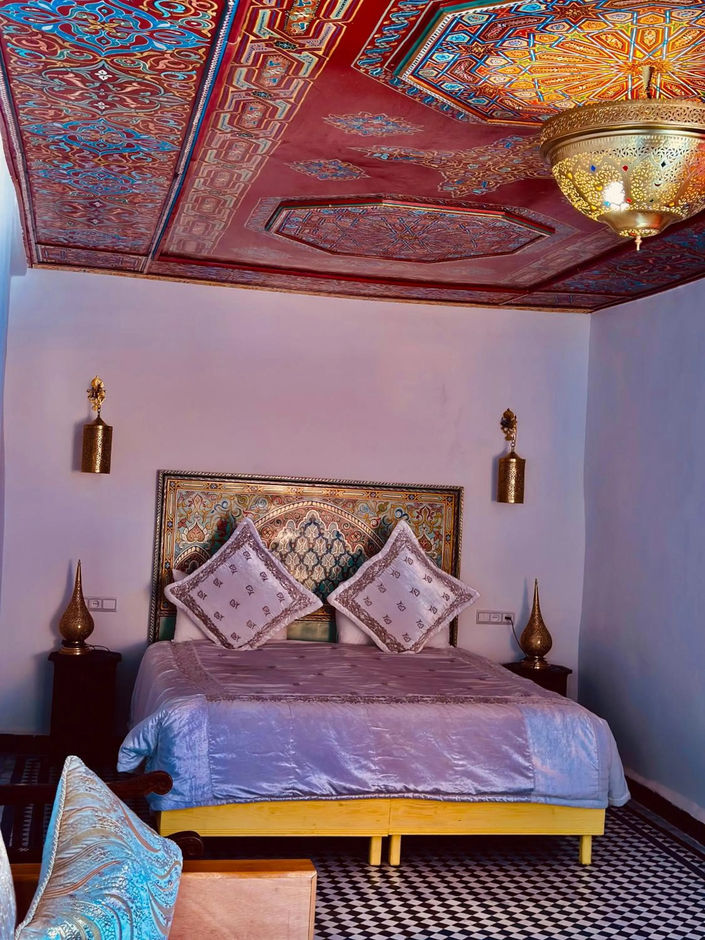 Bed in Riad Damia Suite & Spa
