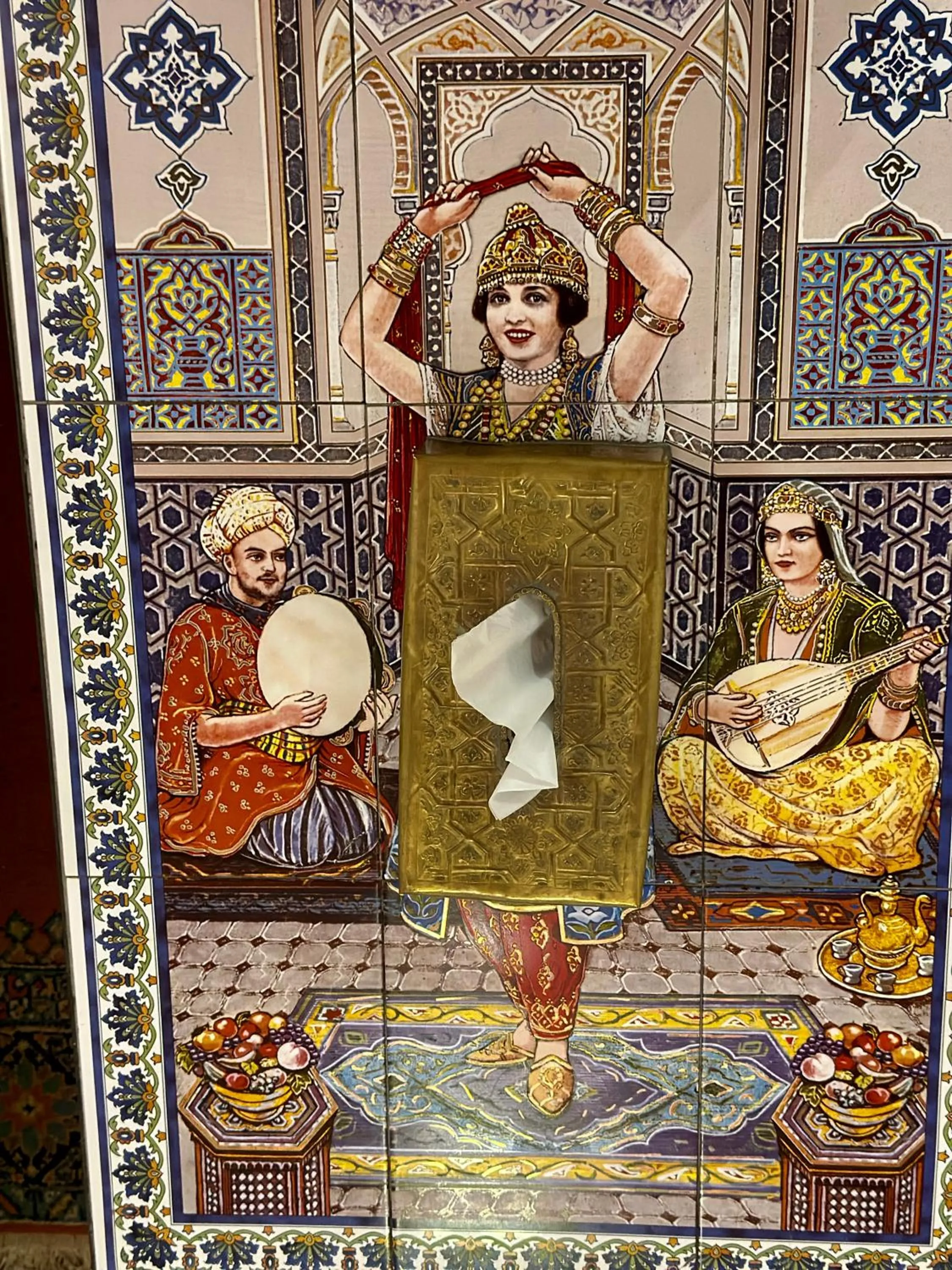 Decorative detail in Riad Damia Suite & Spa