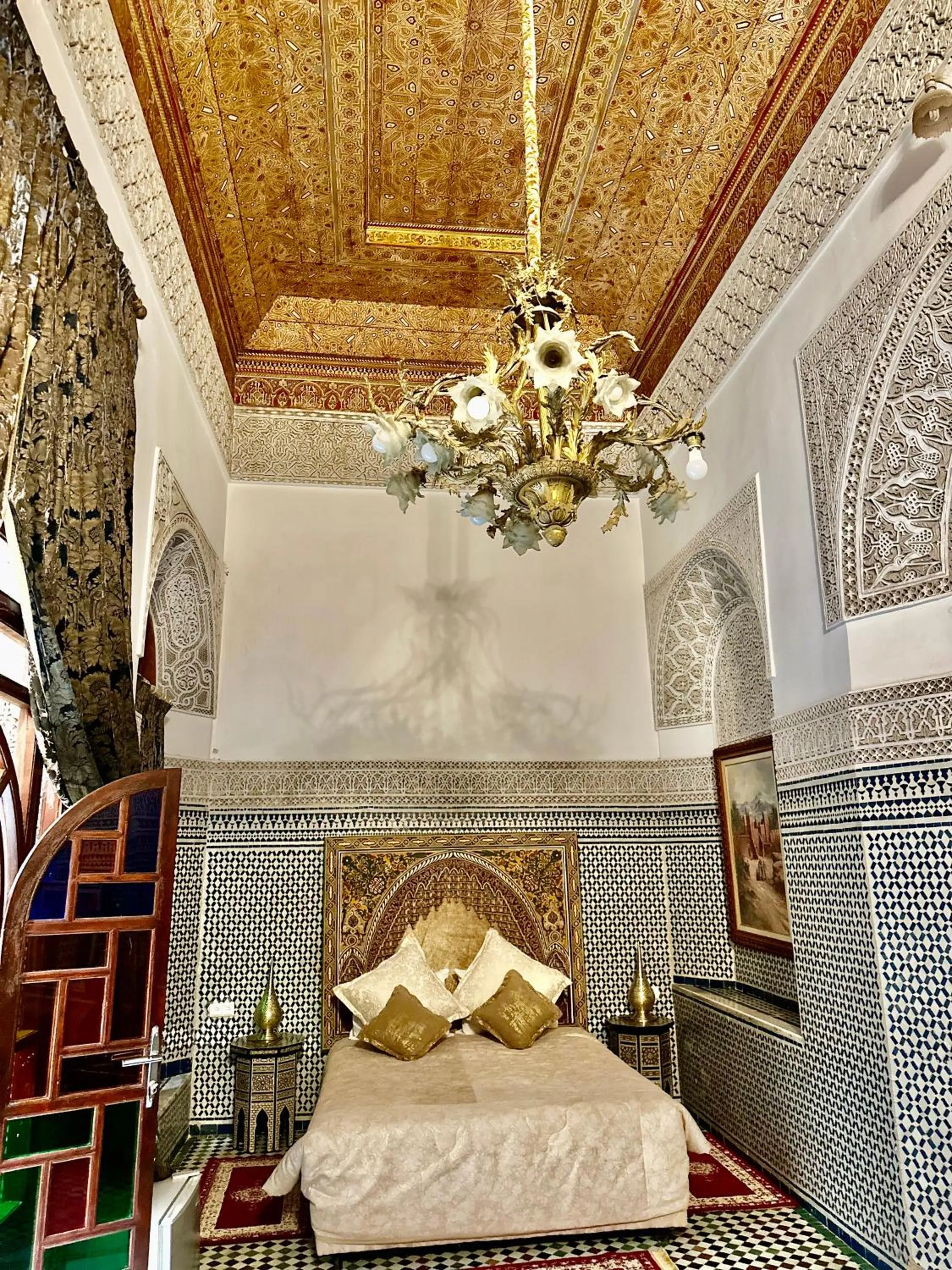 Bed in Riad Damia Suite & Spa