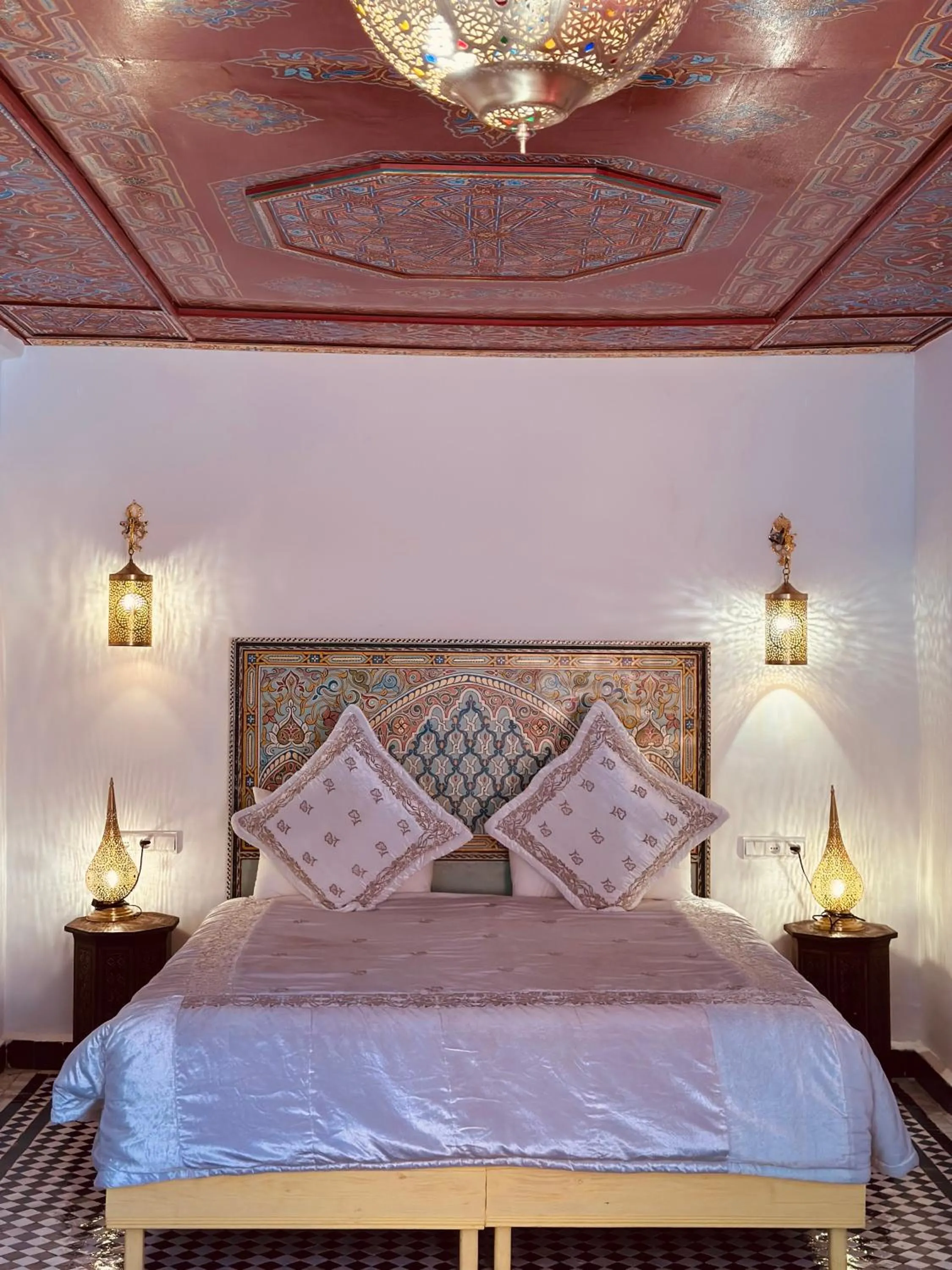 Bed in Riad Damia Suite & Spa