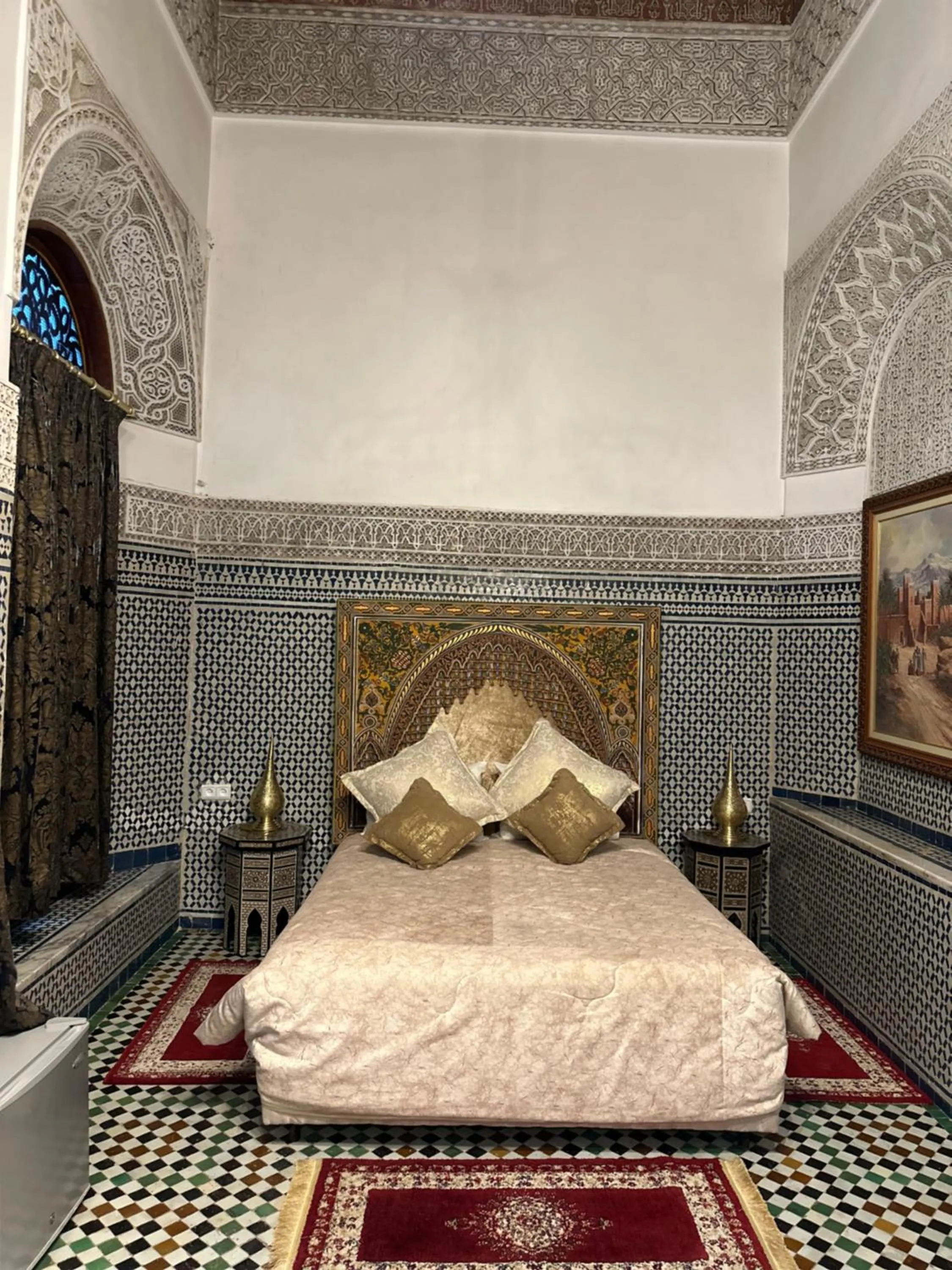 Bed in Riad Damia Suite & Spa