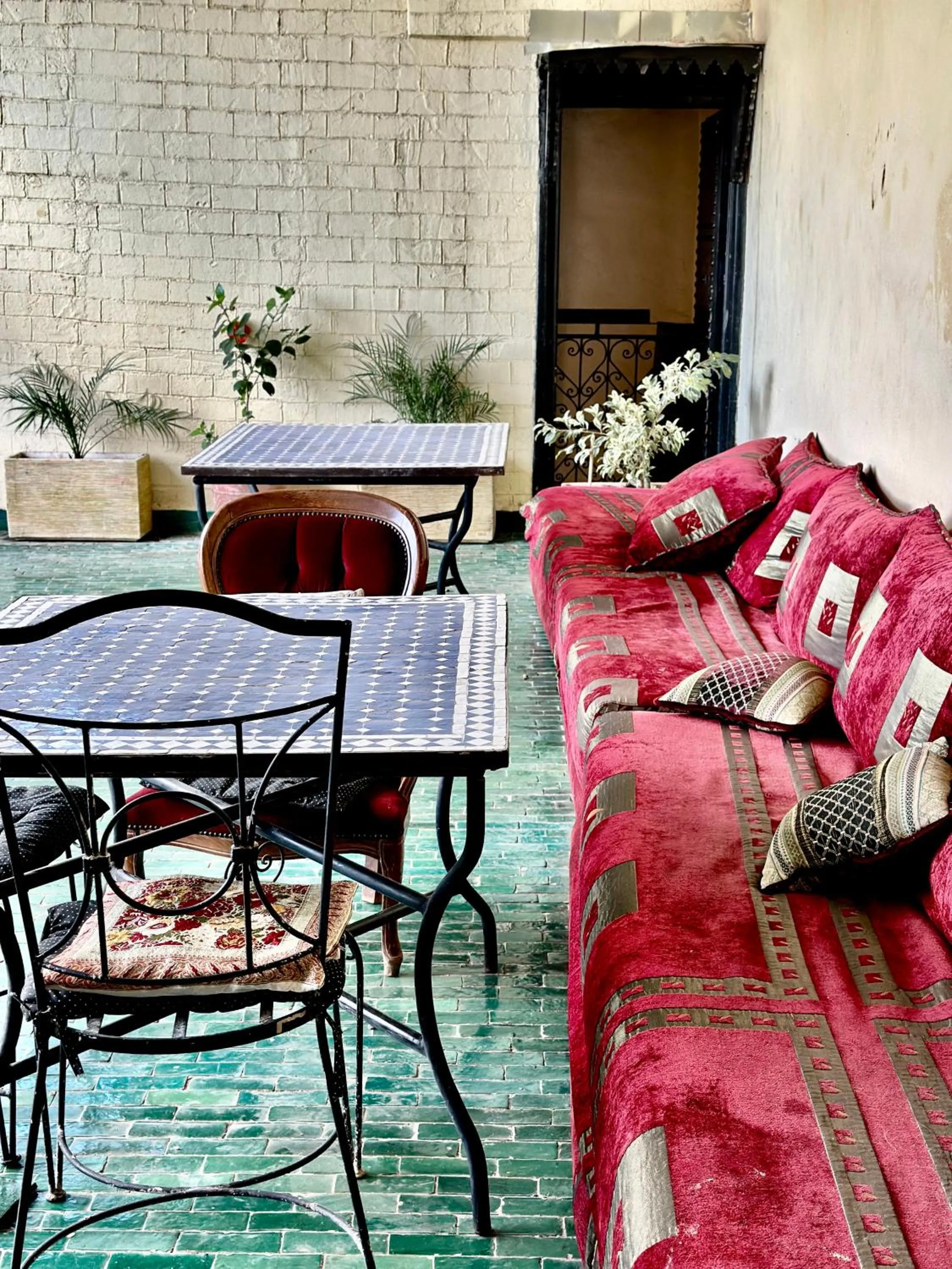 Balcony/Terrace in Riad Damia Suite & Spa
