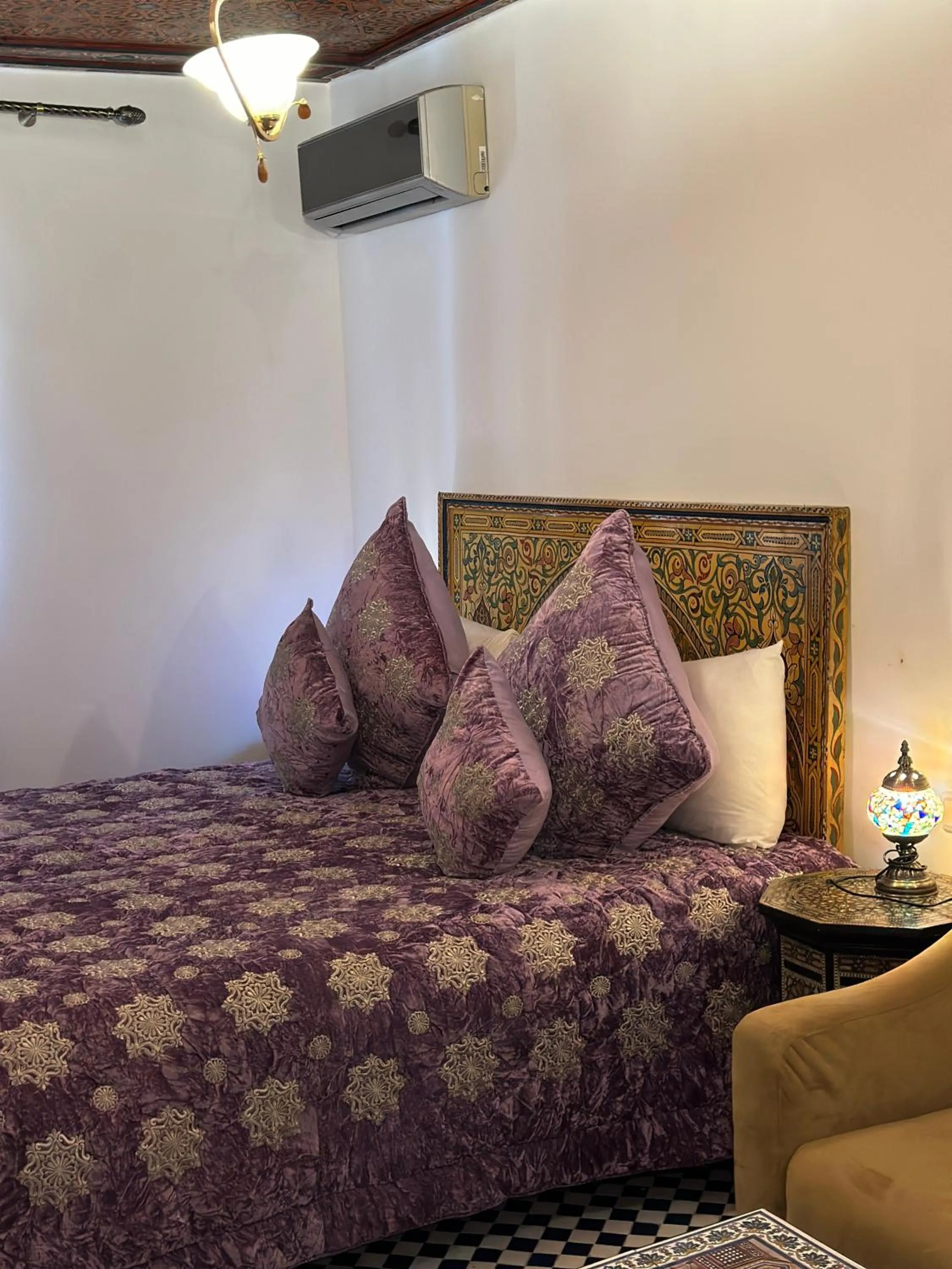 Bed in Riad Damia Suite & Spa